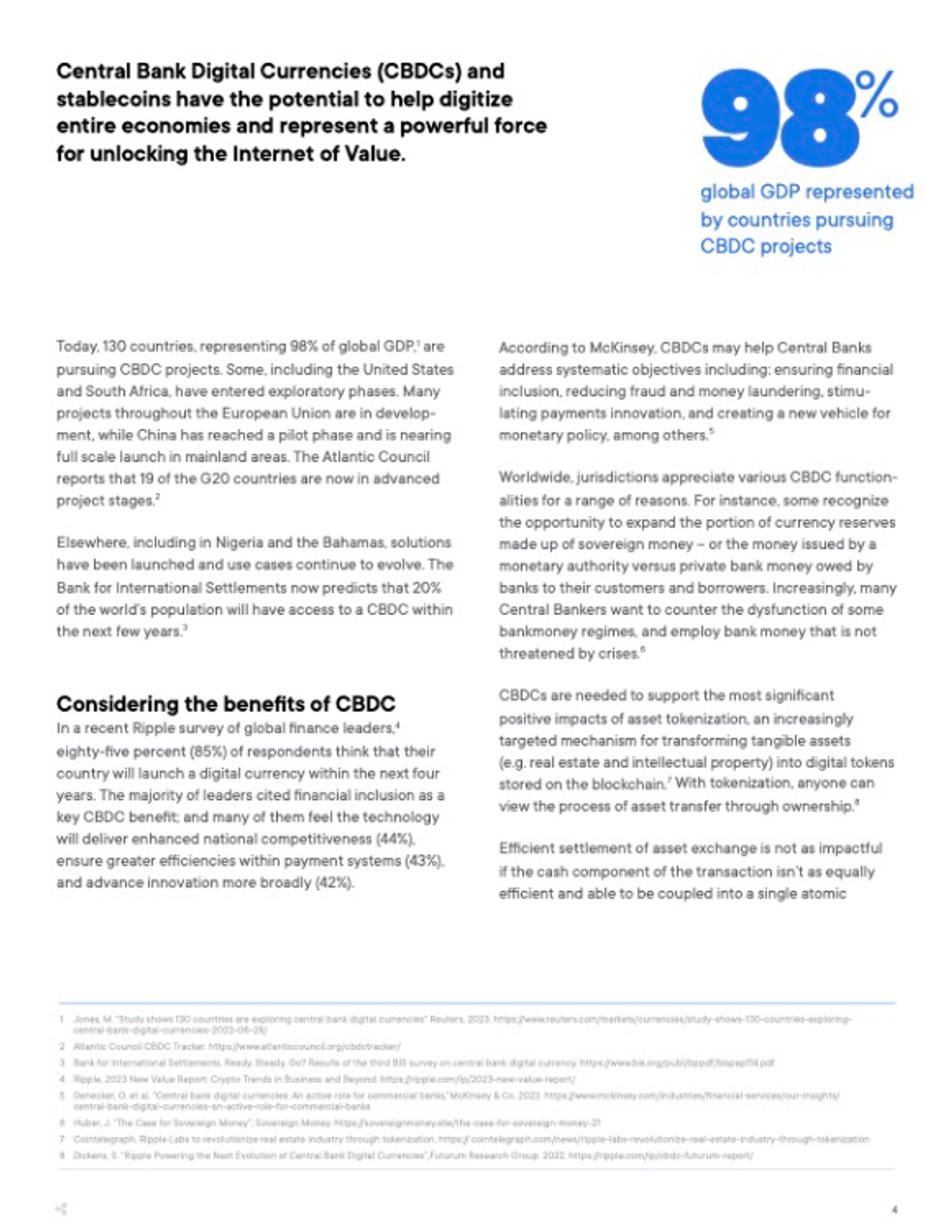 Image for CBDCs: The Digital Evolution of Money Carousel Image