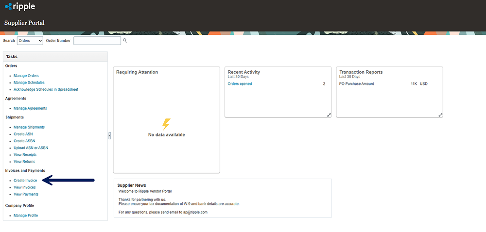 Picture3 - Create Invoice Navigation Page 2