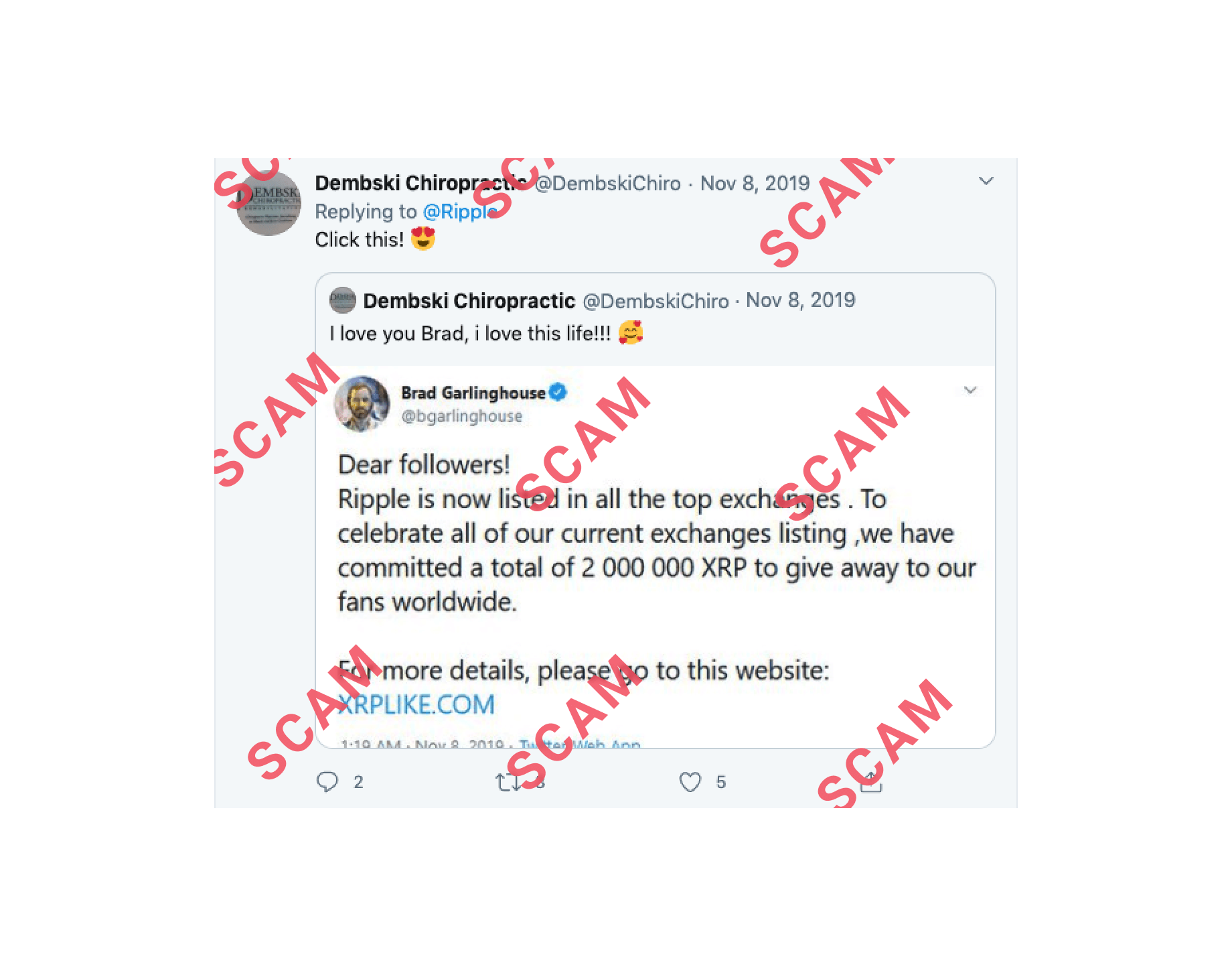 Ripple & XRP Crypto Giveaway Scams: How to Spot & Report | Ripple