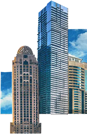Image of finance buildings