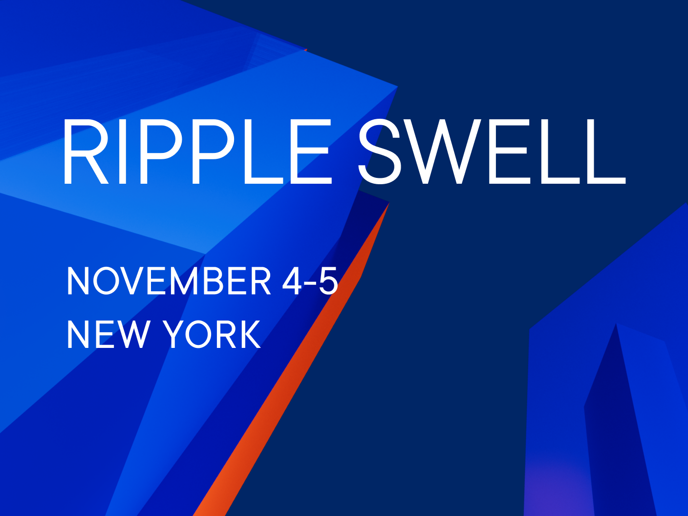 Ripple Swell 2025 | Agenda | Ripple
