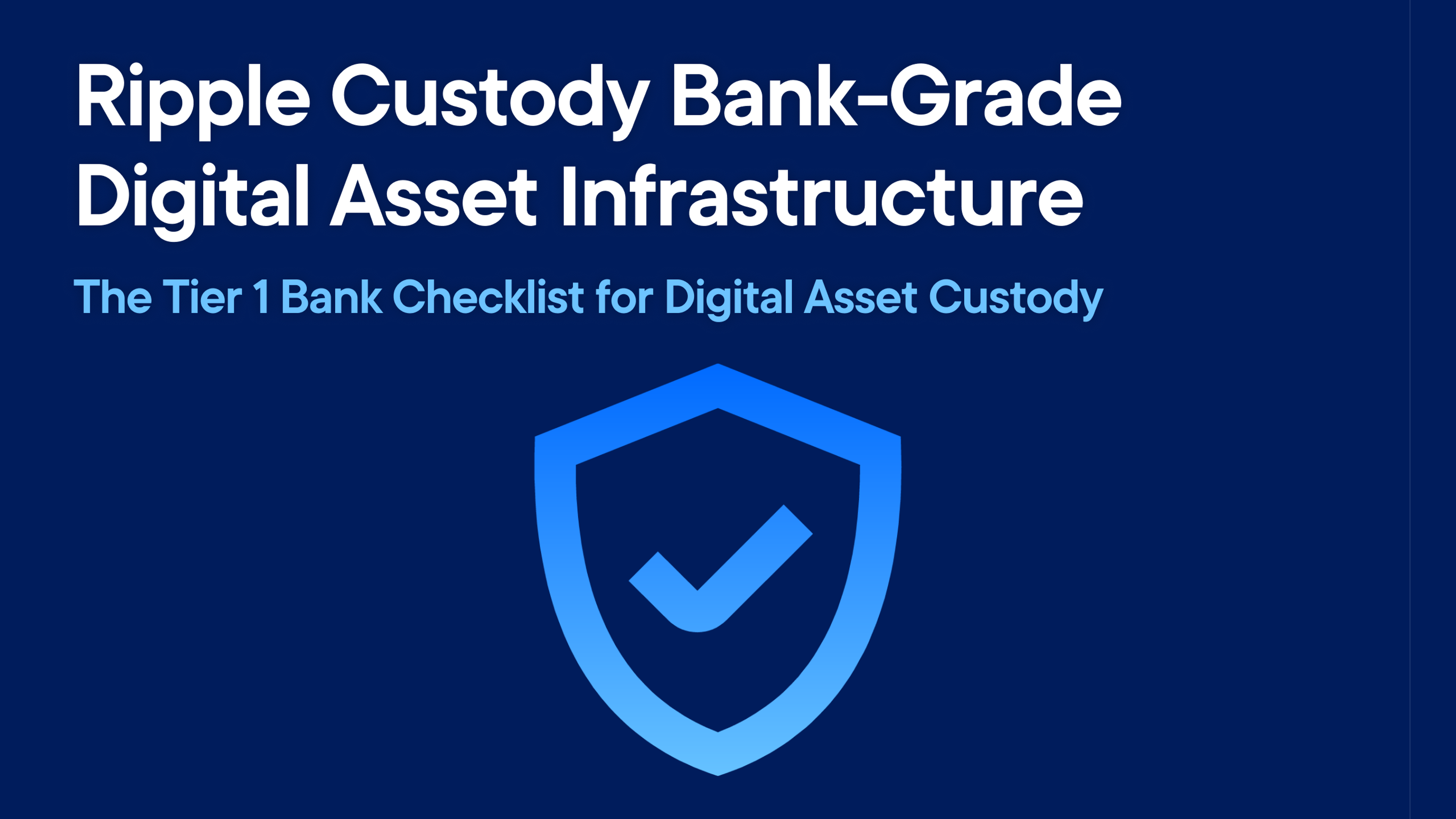 The Guide to Digital Asset Custody
