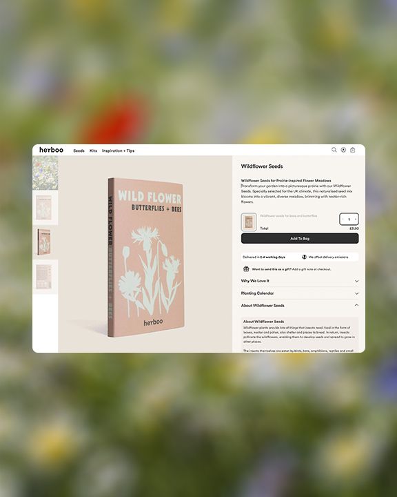 Herboo Website Design