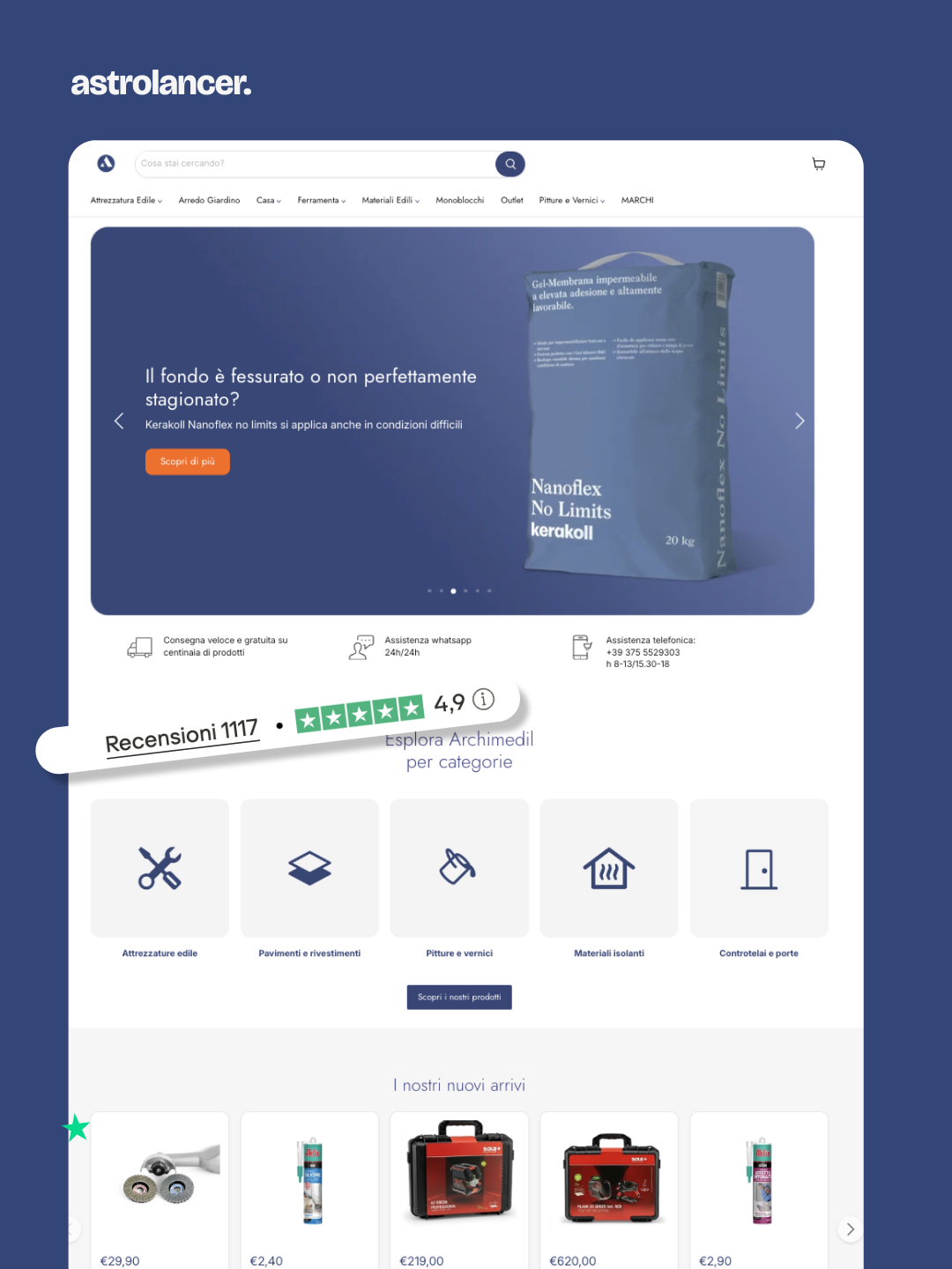 sito web e recensioni