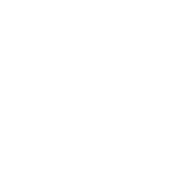 White icon of a human figure with heart that indicates customer-centric.