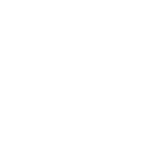 White icon of an image of a rabbit that indicates cruelty-free.