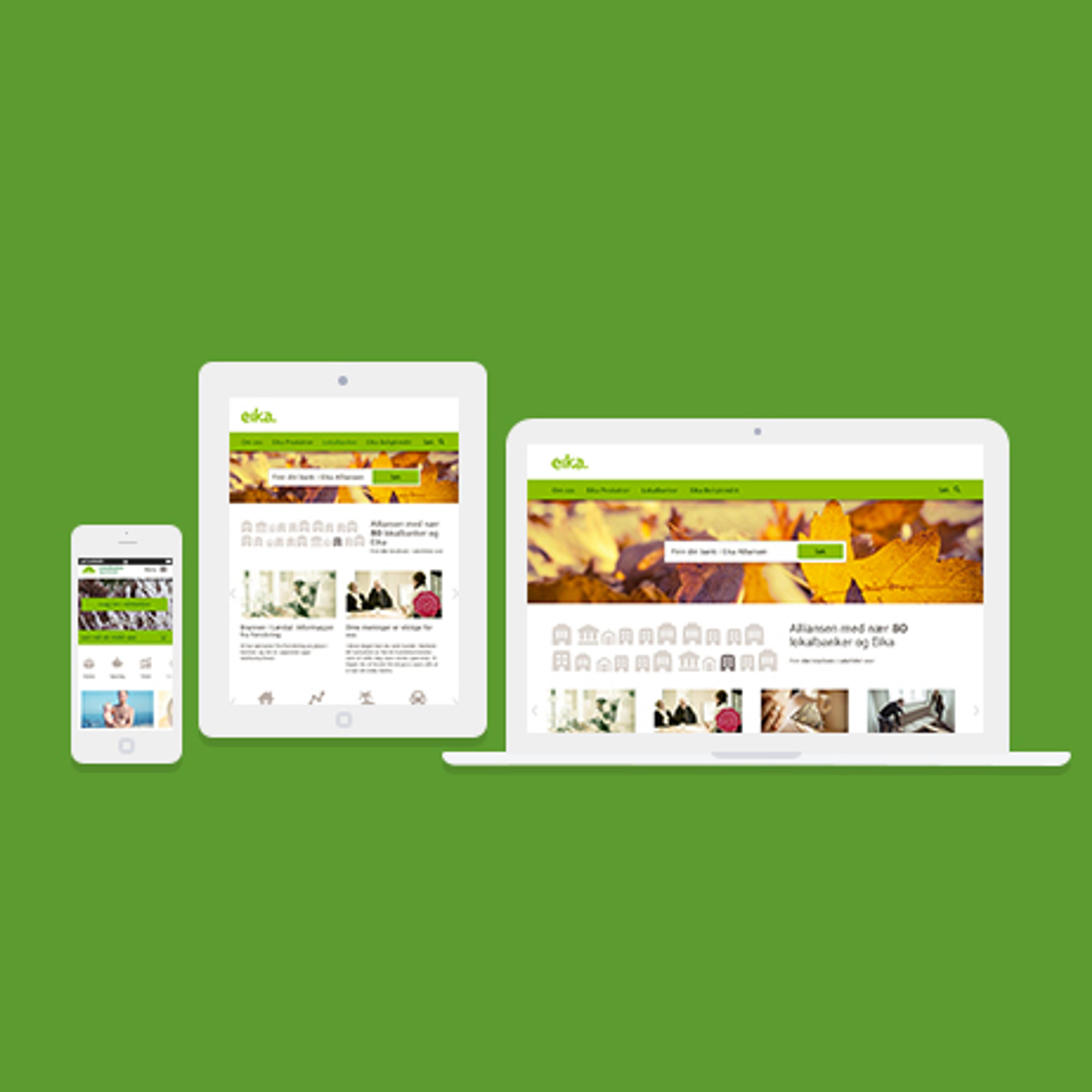 Eika Group on all digital Devices