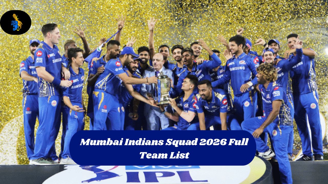 Mumbai Indians Squad 2026 Full Team List