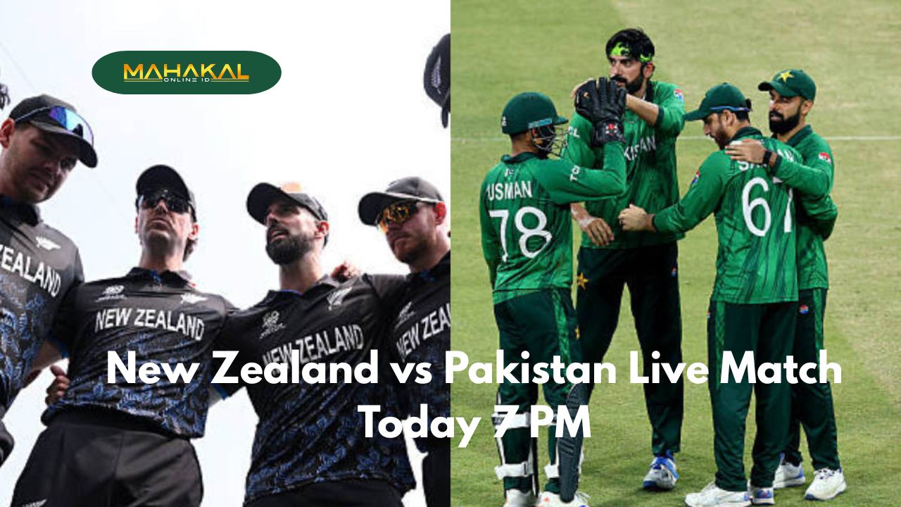 New Zealand vs Pakistan Live Match Today 7PM