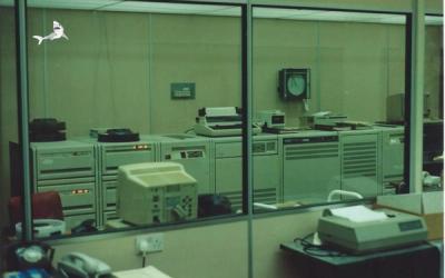 Photo of an old office