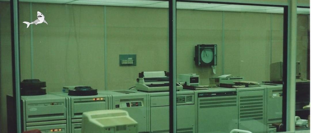 Photo of an old office