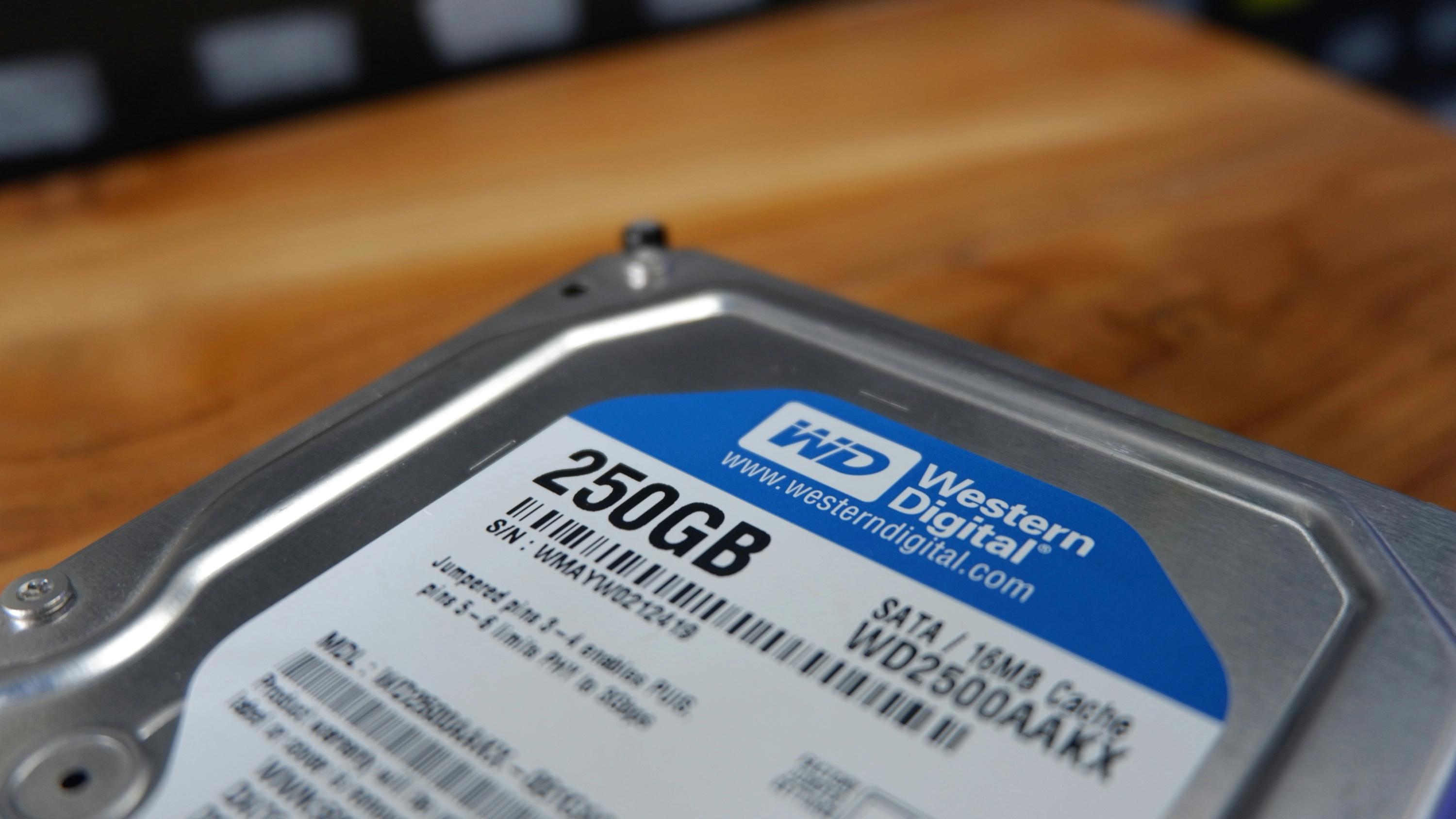 Western digital hard drive