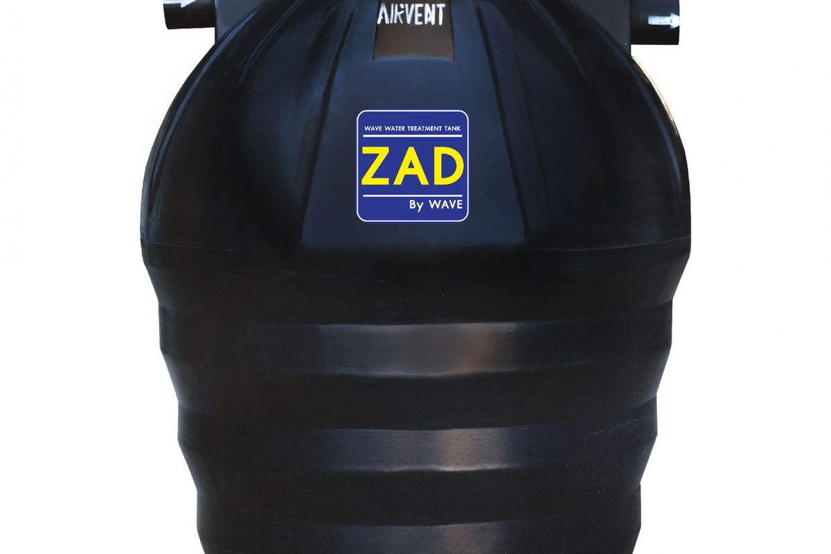 ถังบำบัดน้ำเสีย WAVE รุ่น ZAD — มาตรฐานไร้รอยต่อทั้งใบ