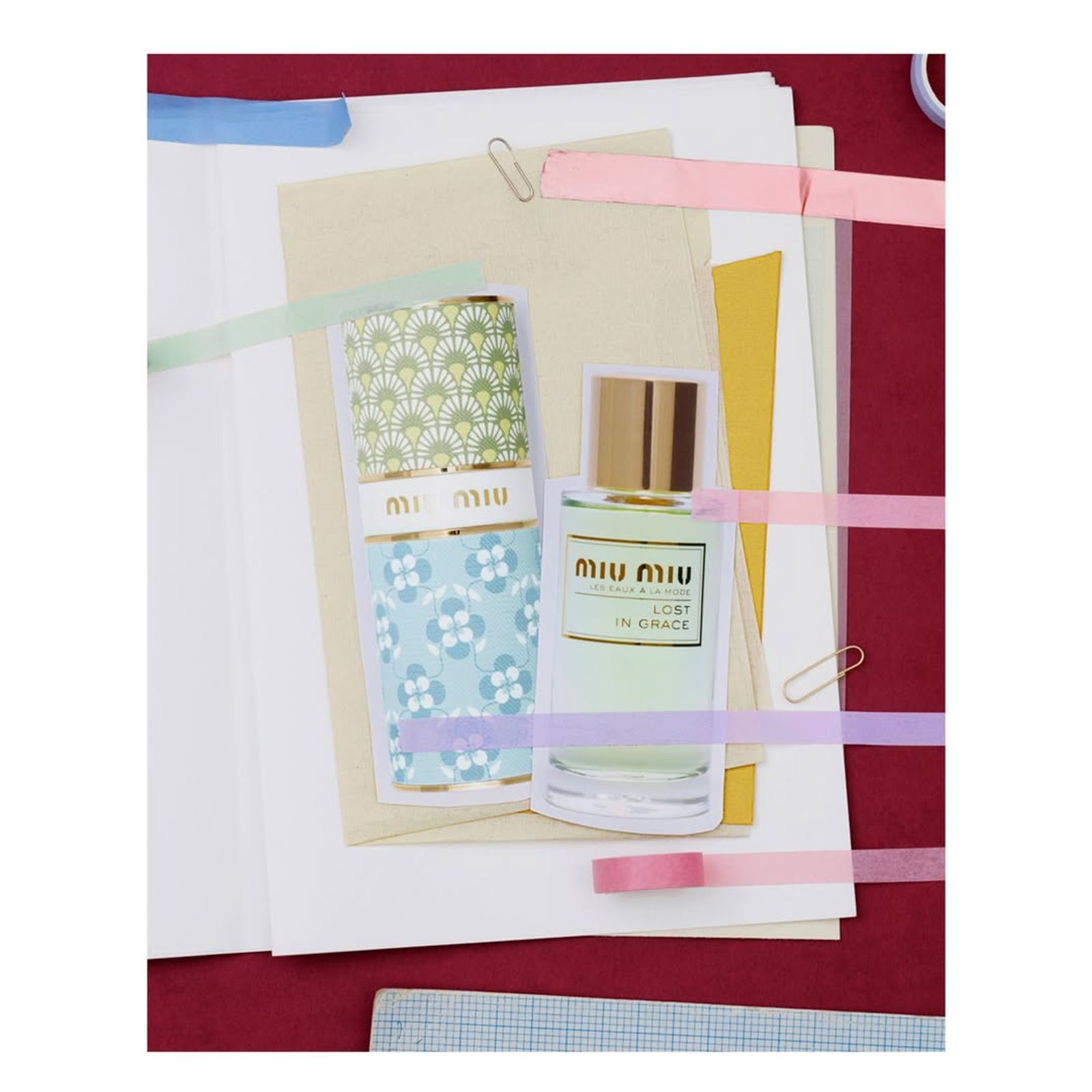 Miu Miu,|Photography by Sigurd Grünberger - Anna Sbiera - Set Design - Swan MGMT