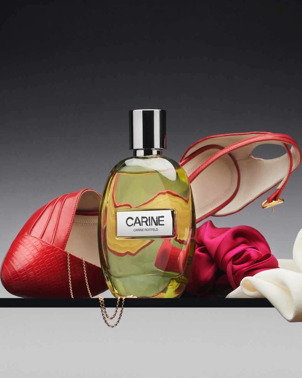 Carine Parfums,|Photography by Romain Roucoules - Anna Piasek - Set Design - Swan MGMT