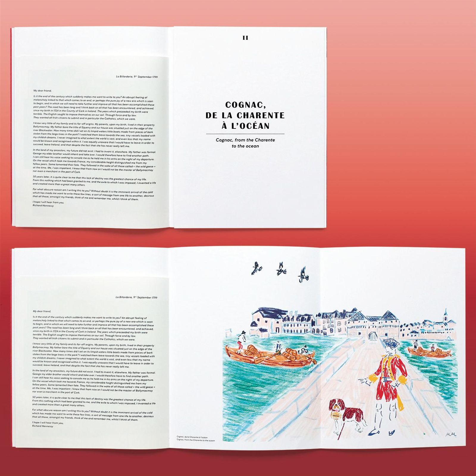 Hennessy,|tribute to Richard Hennessy - Michael McGregor - Illustration - Swan MGMT