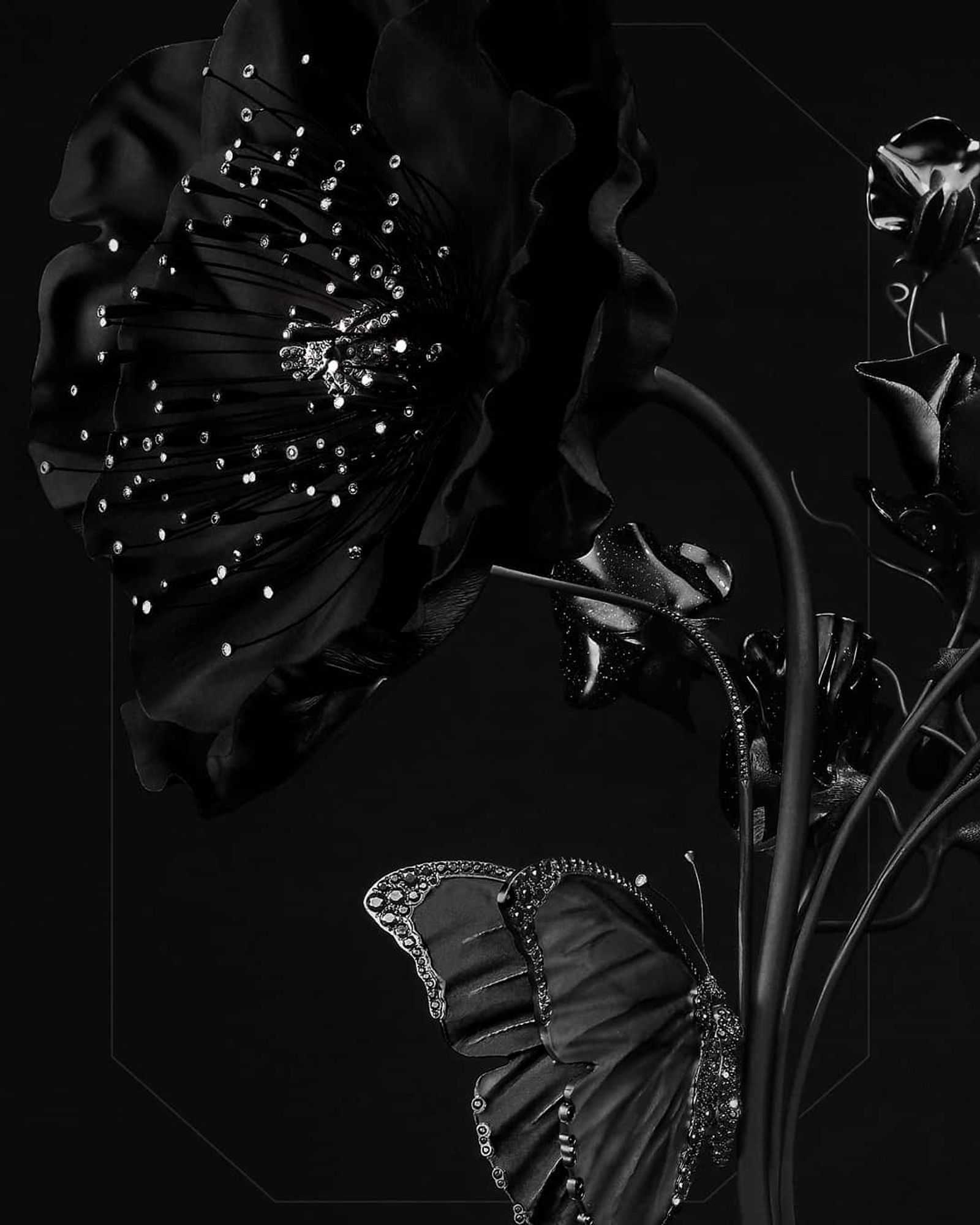 Boucheron,|Photography by Charles Nègre - Anna Piasek - Set Design - Swan MGMT