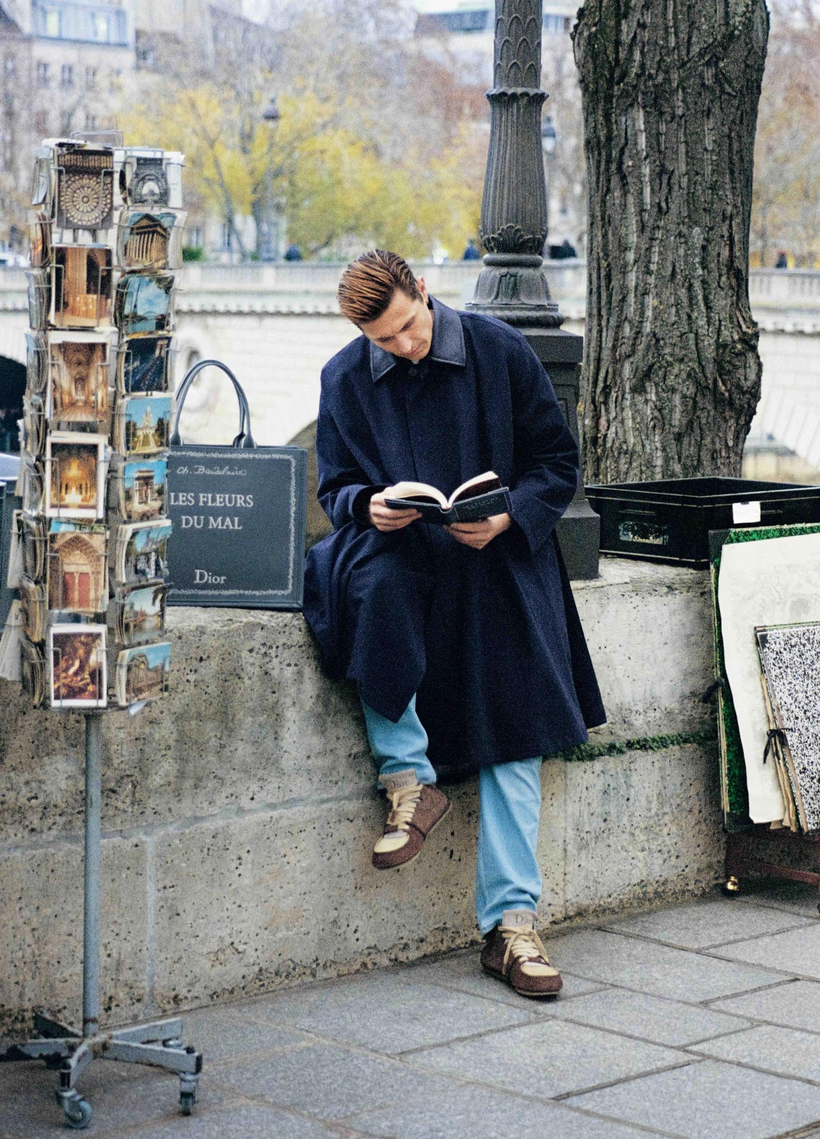 Dior Les Bouquinistes, Photography by Angèle Châtenet - Nicholas William White - set-design - Swan MGMT