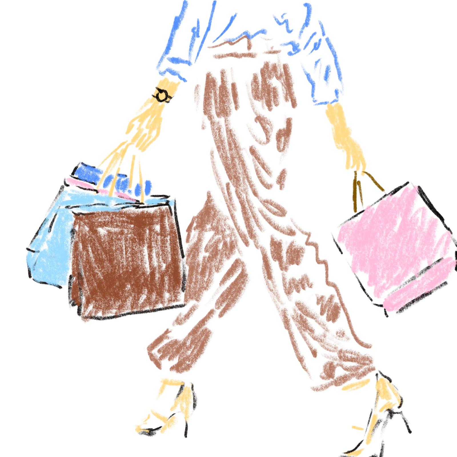 Wall Street Journal Magazine, Athens goes a little glam - Michael McGregor - Illustration - Swan MGMT