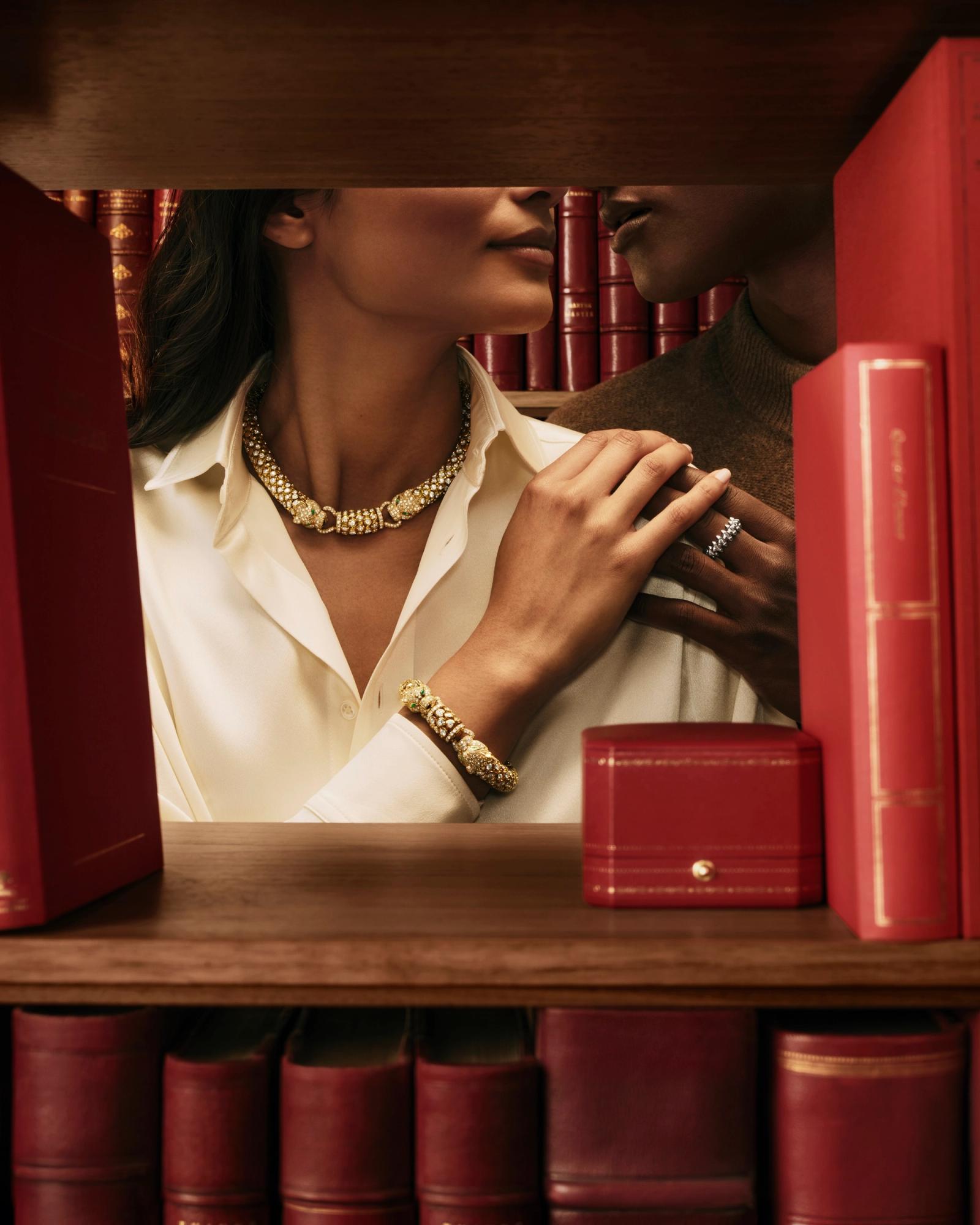 Cartier, St Valentin, photography by Adam Friedlander - Sebastien Michelini - Set Design - Swan MGMT