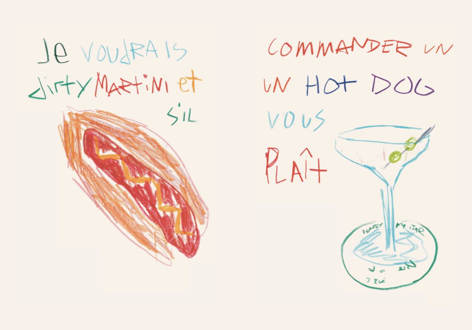 Bombardier - Harry's Bar - Michael McGregor - Illustration - Swan MGMT