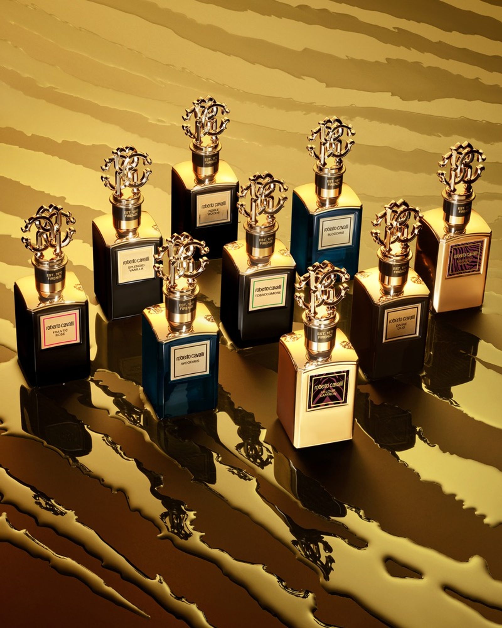 Roberto Cavalli,|Photography by Justinas Vilutus - Rémi Le Garrec - Set Design - Swan MGMT