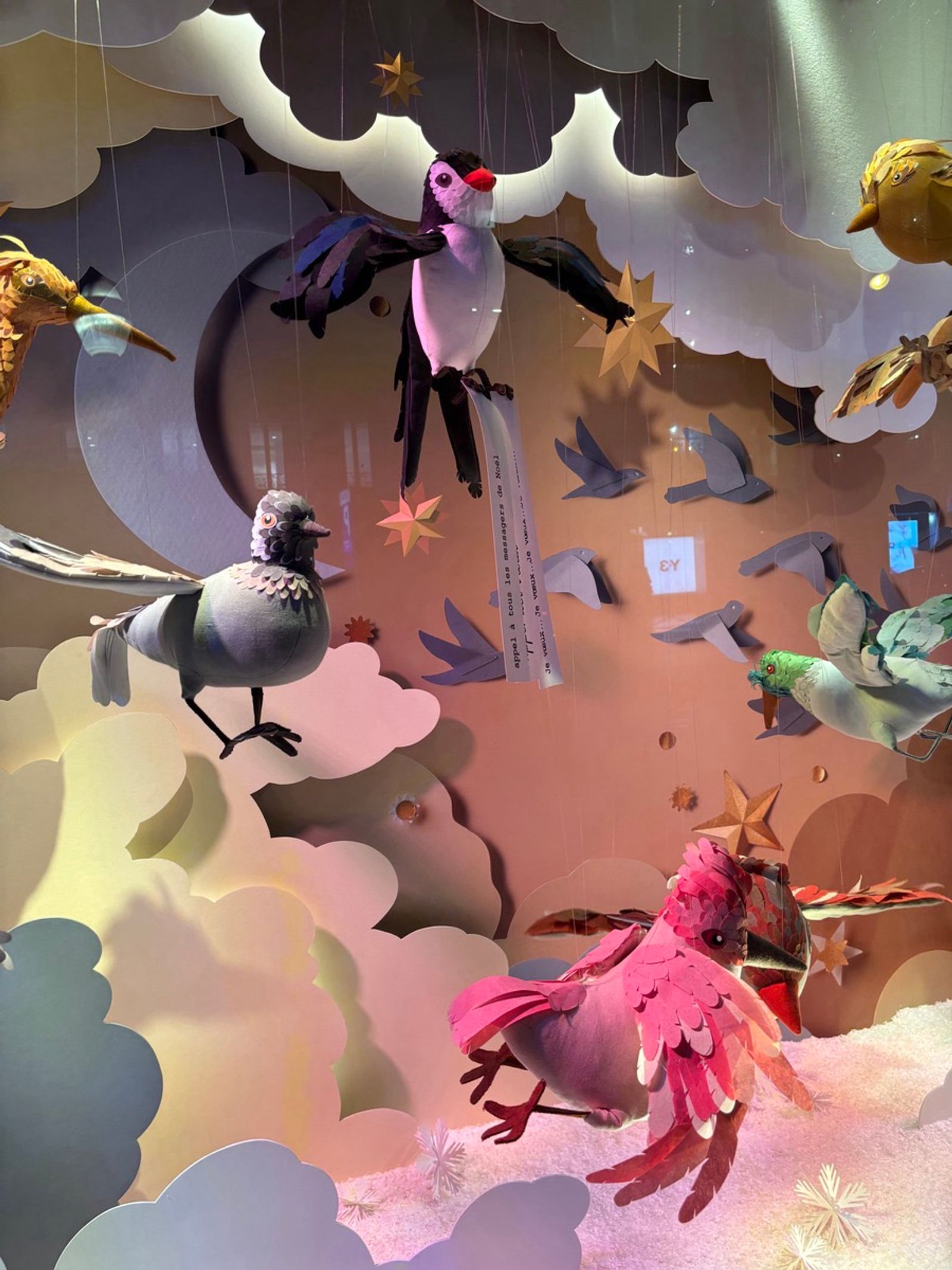 Le Printemps Christmas windows - Mathilde Nivet - Set Design - Swan MGMT