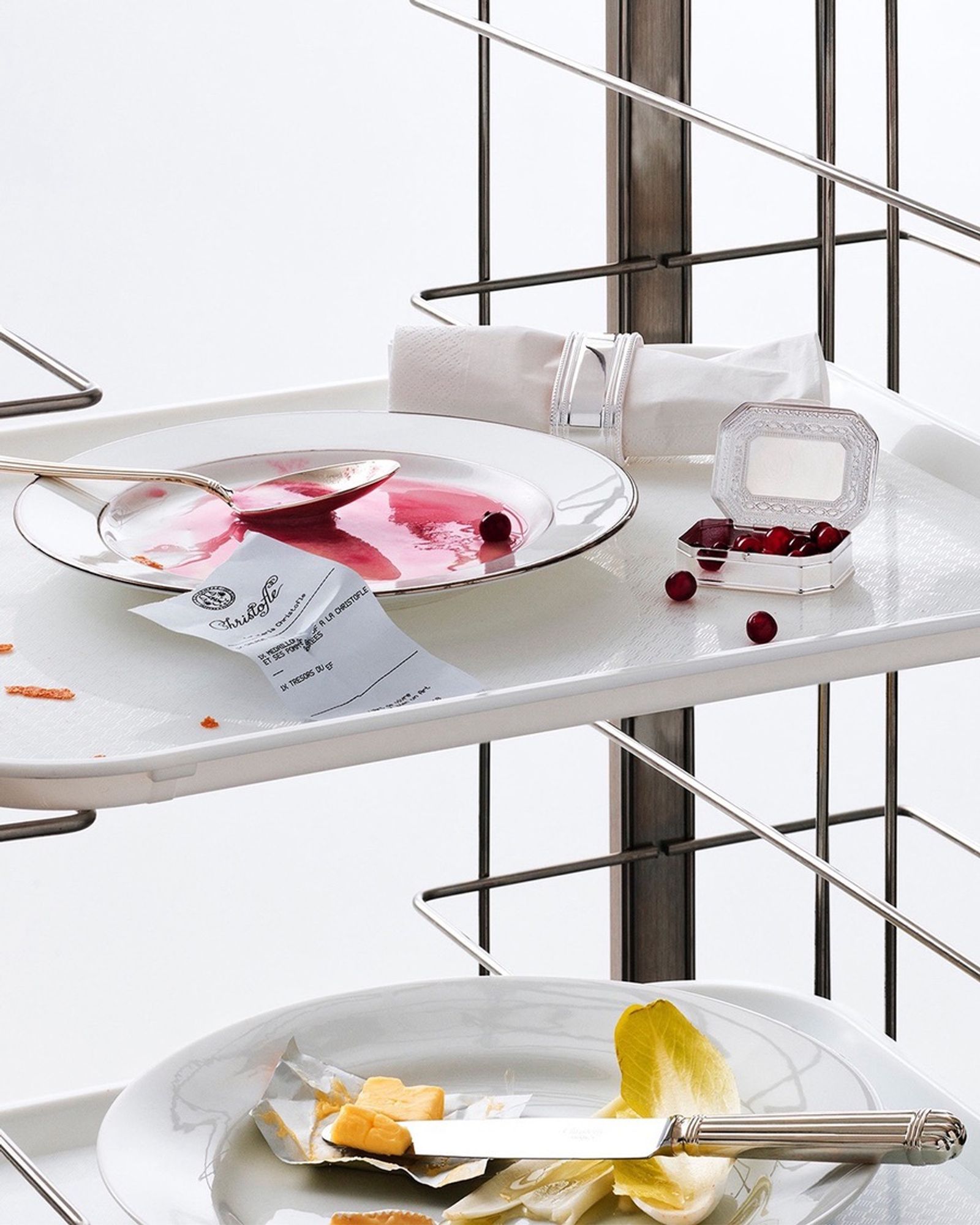 Christofle,|Photography by Younès Klouche - Sebastien Michelini - Set Design - Swan MGMT