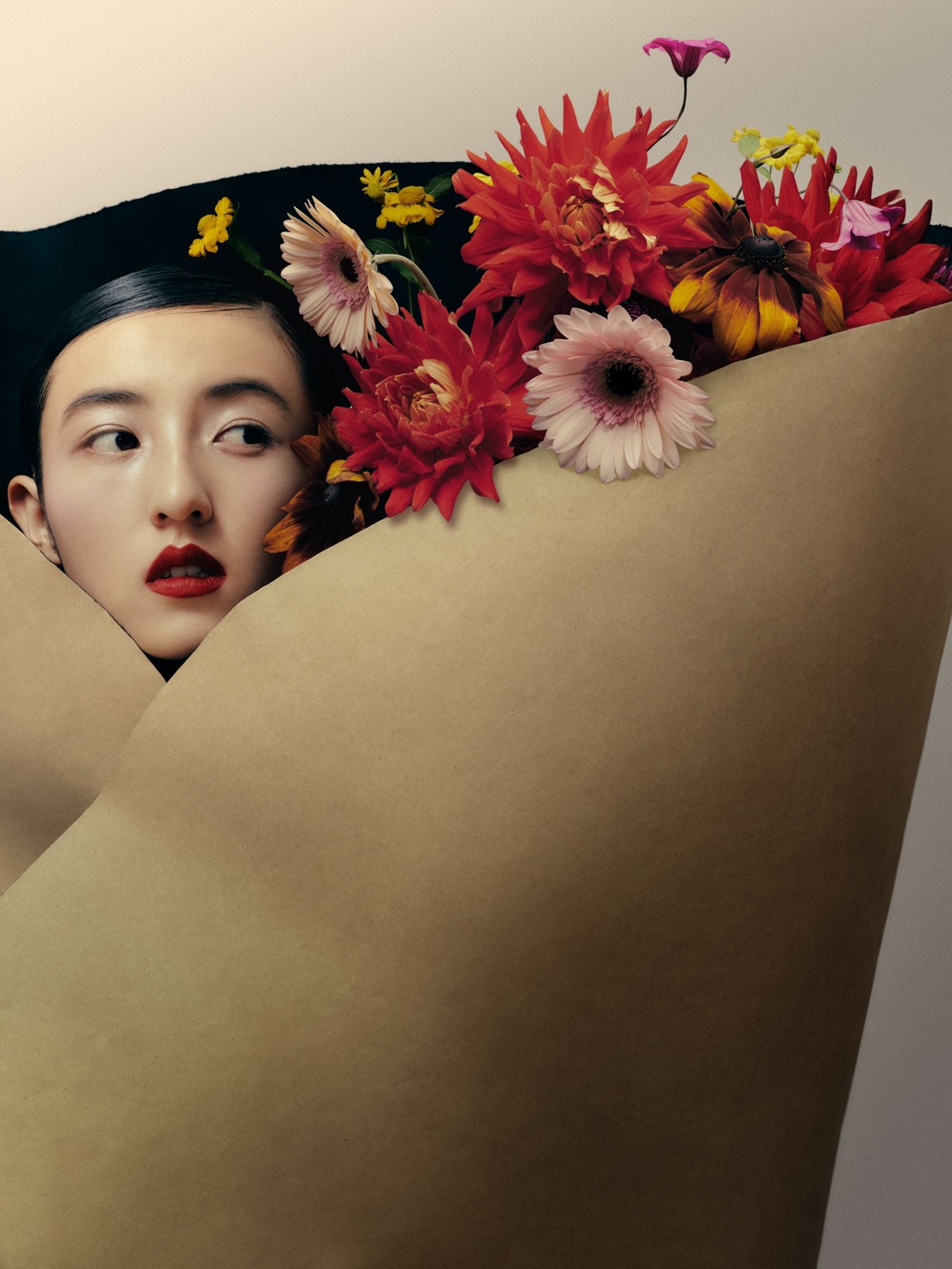 Vogue China,|Photography by Annie Lai - Samirha Salmi - Set Design - Swan MGMT
