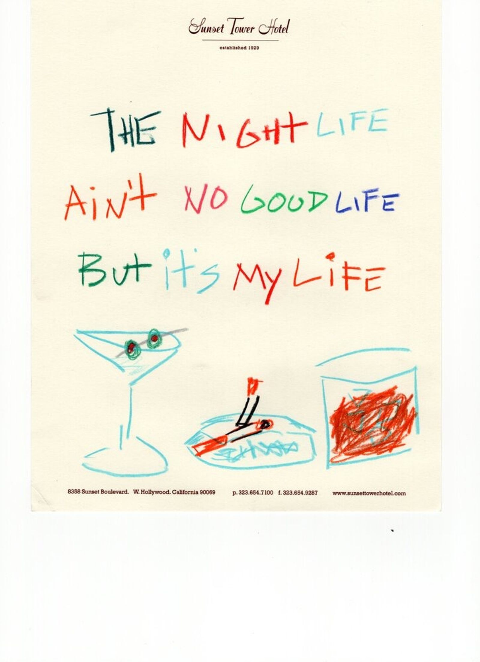 Drinks - Michael McGregor - Illustration - Swan MGMT