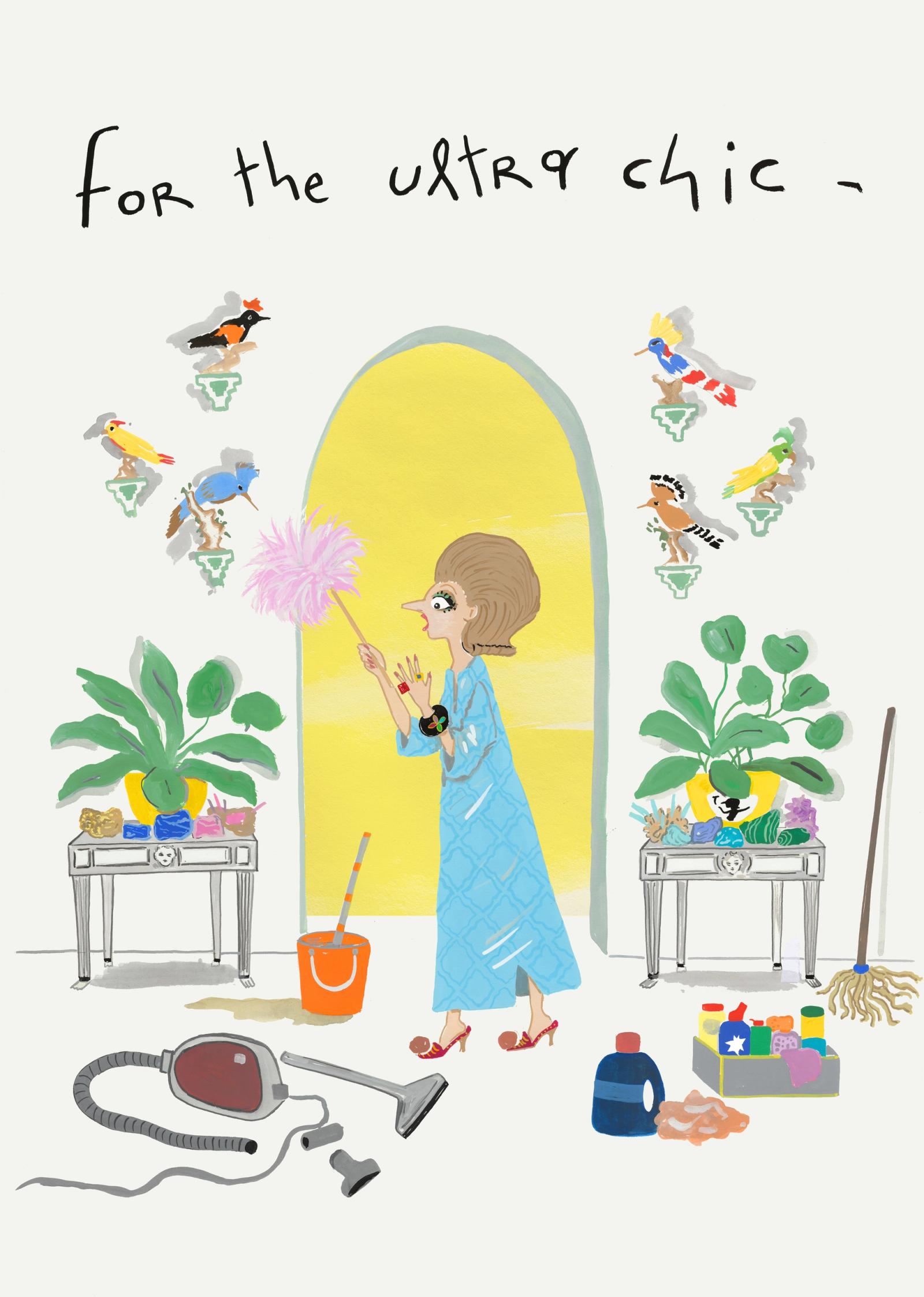 Miss Tependris - Konstantin Kakanias - Illustration - Swan MGMT