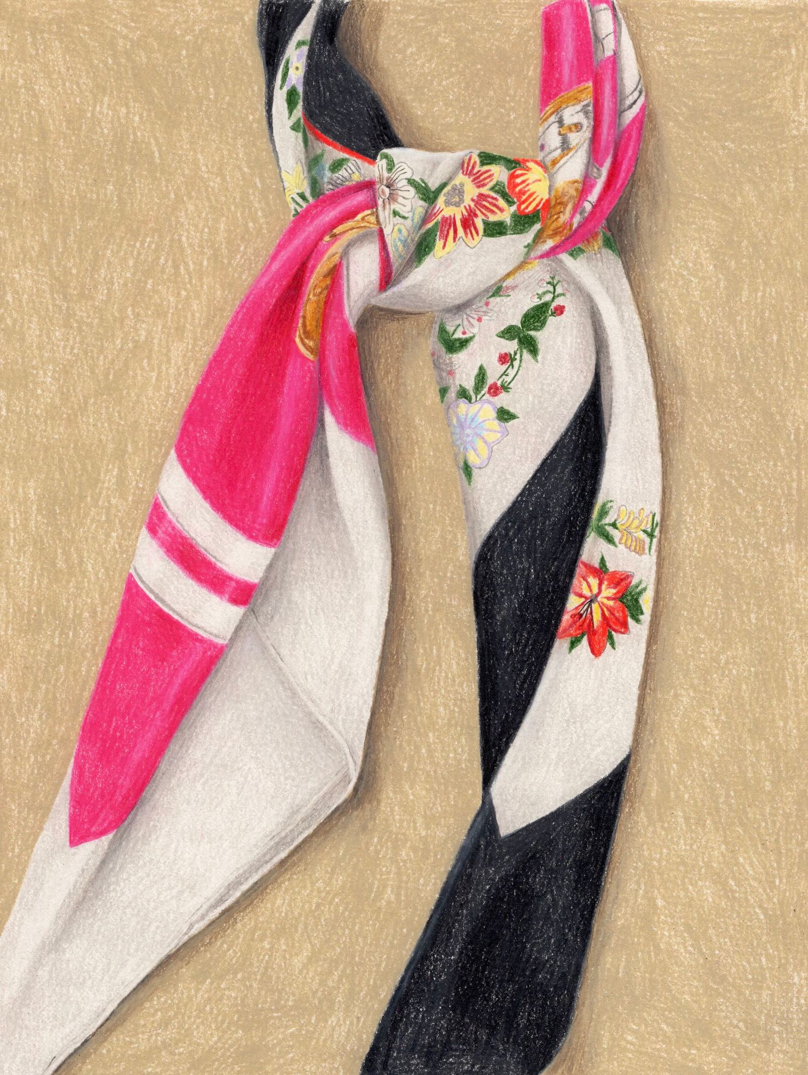 HERMES Objets & Scénographie - Julie Jonquet-Caunes - Illustration - Swan MGMT