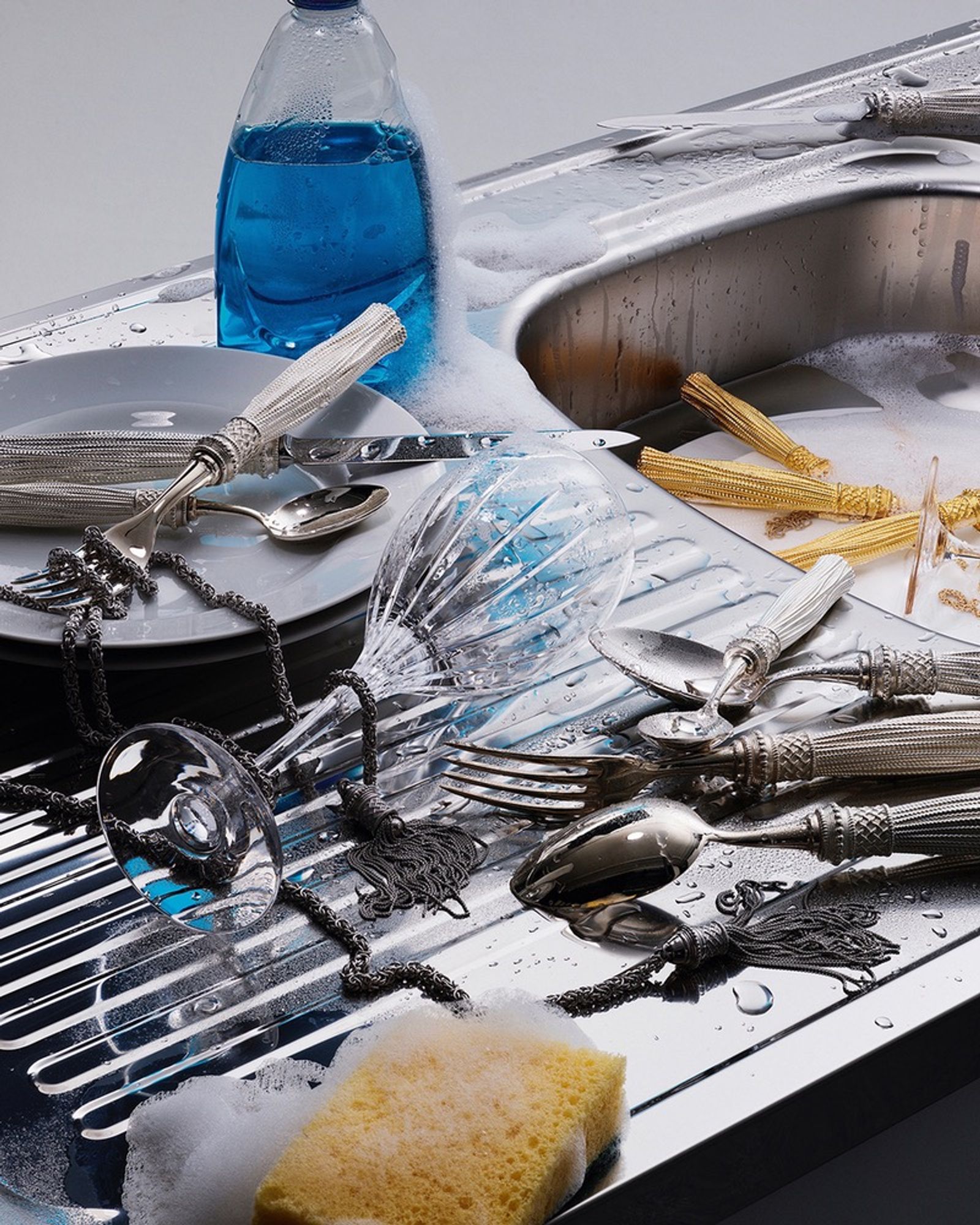 Christofle,|Photography by Younès Klouche - Sebastien Michelini - Set Design - Swan MGMT