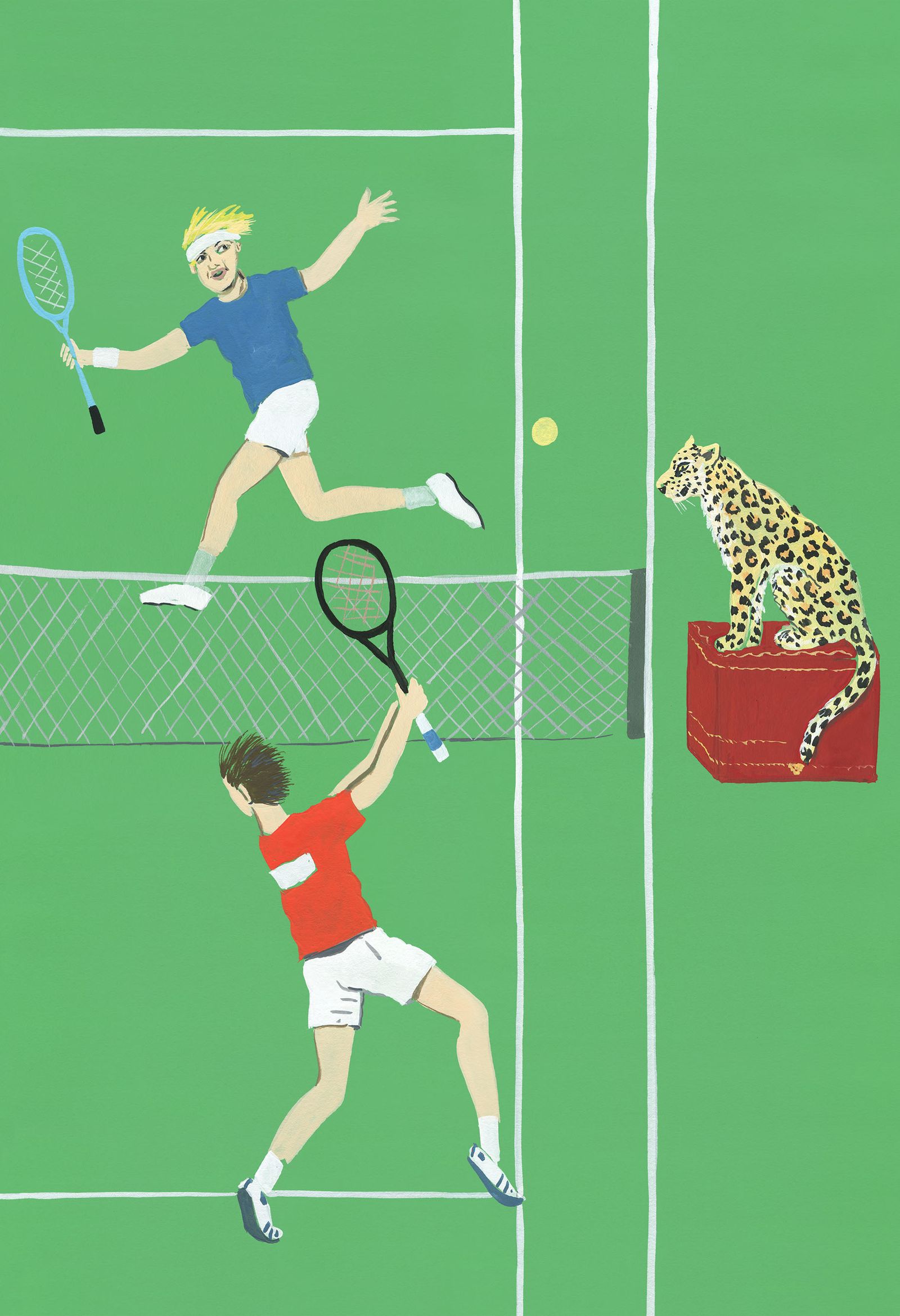 Cartier Mykonos - Konstantin Kakanias - Illustration - Swan MGMT