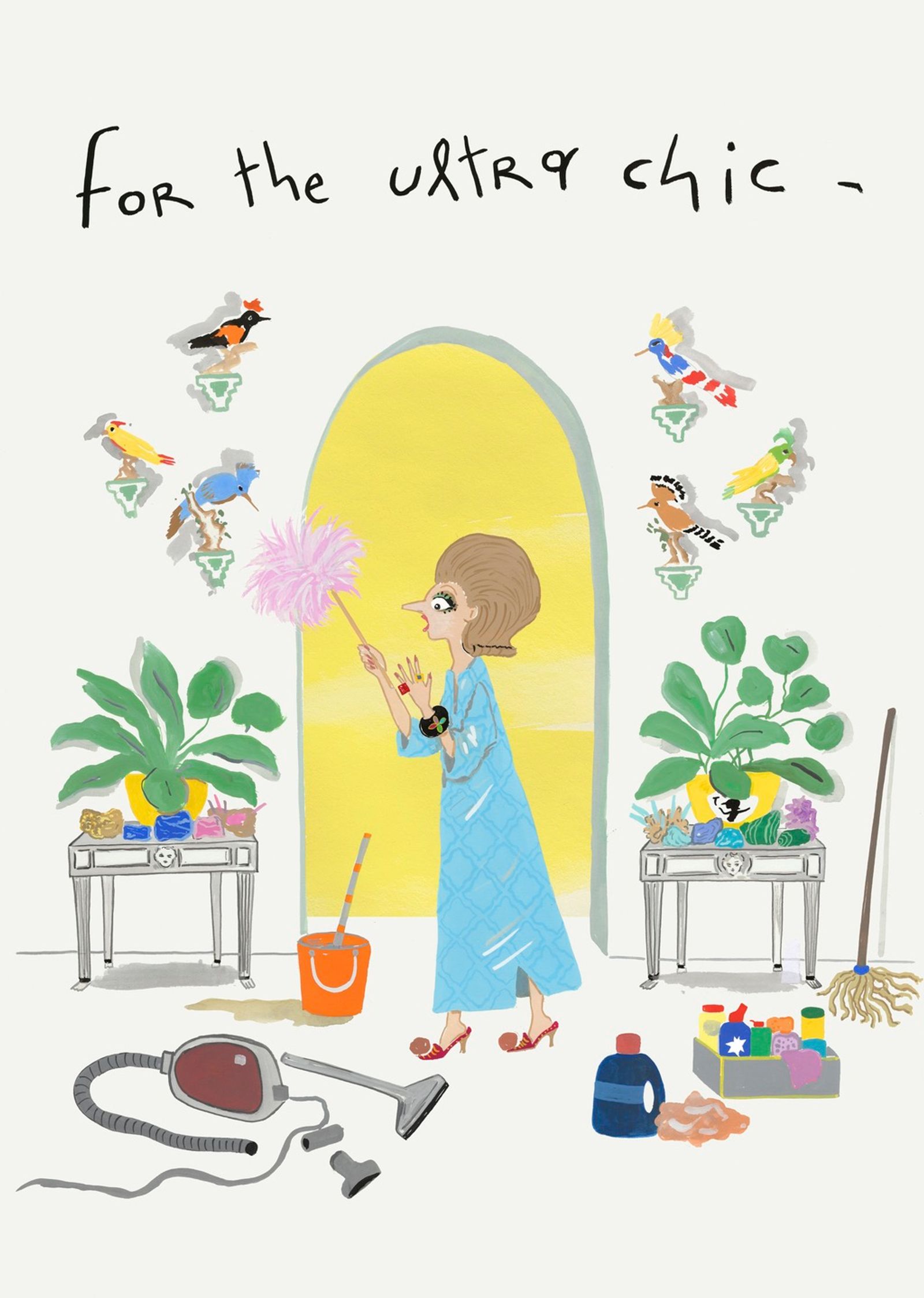 Miss Tependris - Konstantin Kakanias - Illustration - Swan MGMT