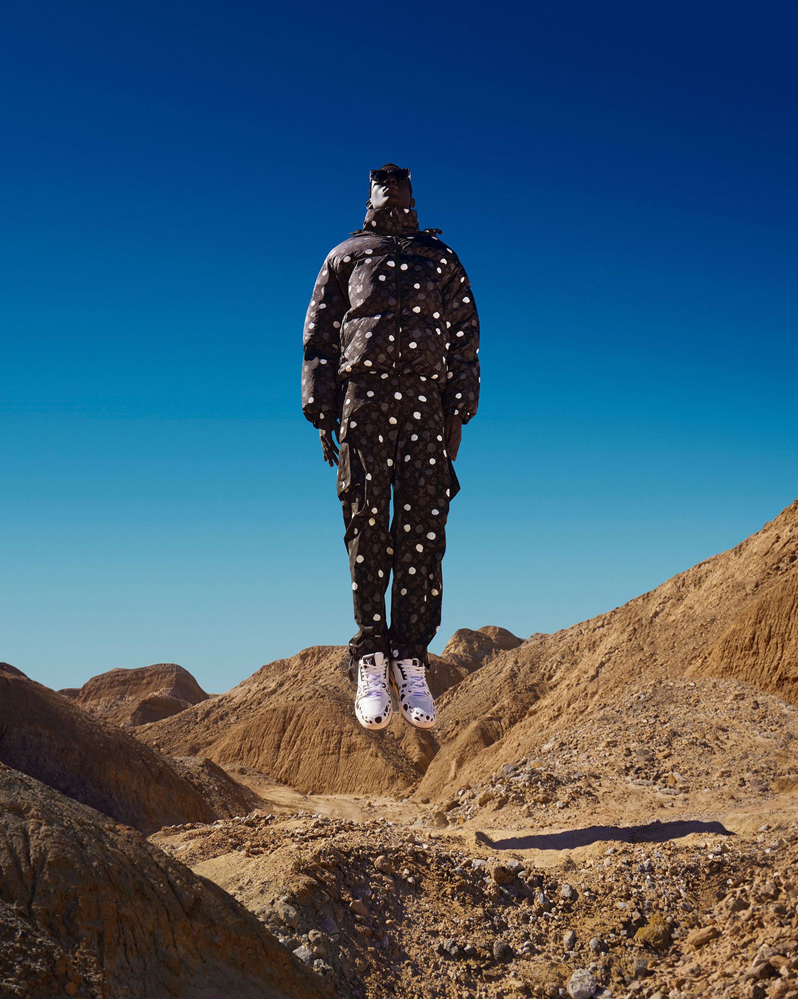 Louis Vuitton,|Photography by Casper Kofi - Sebastien Michelini - Set Design - Swan MGMT