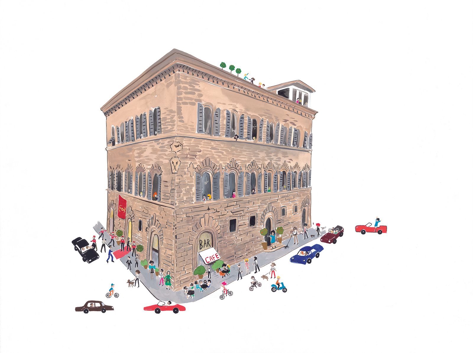 Cartier Florence - Konstantin Kakanias - Illustration - Swan MGMT