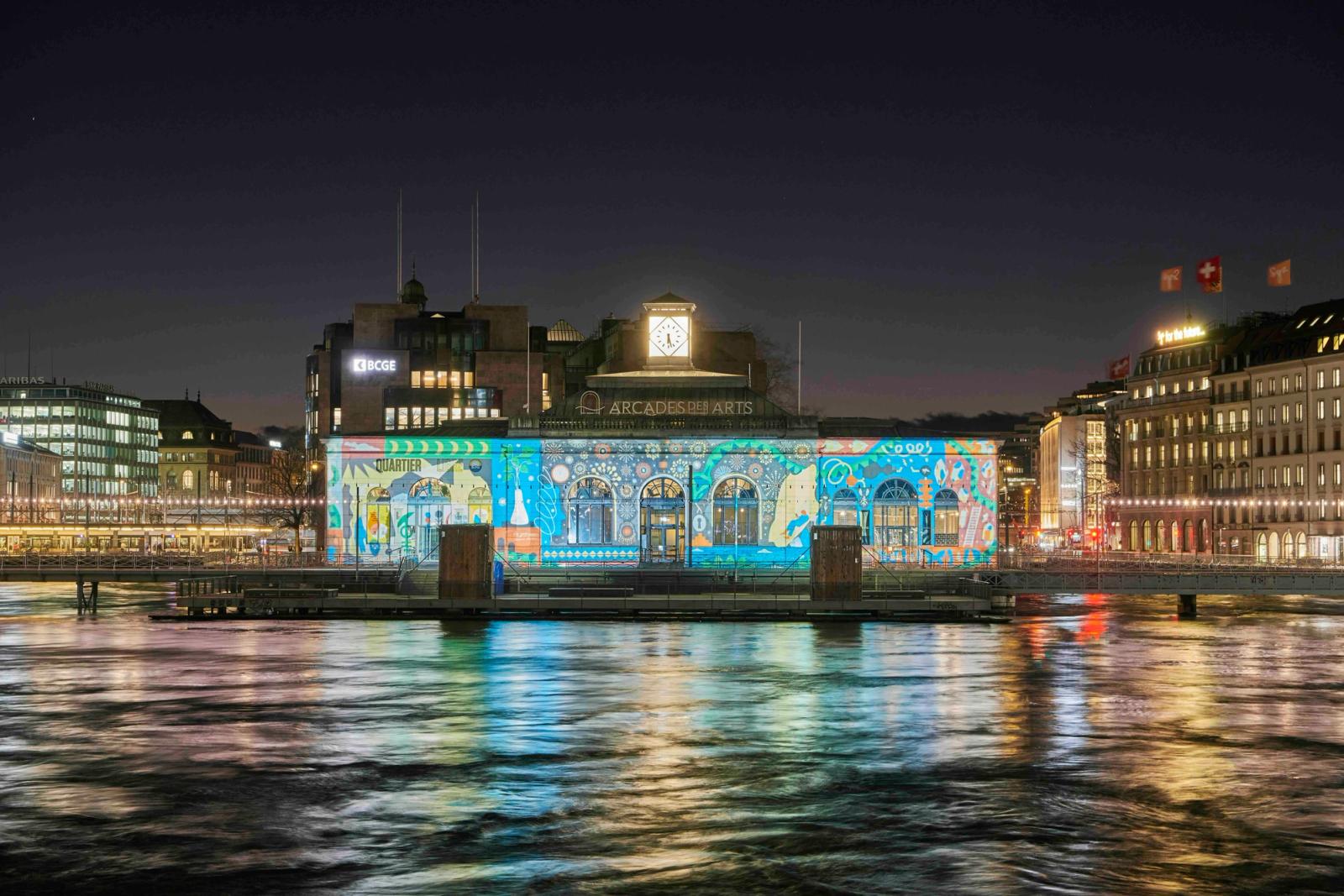 Arcade des Arts - Geneva - Bérénice Milon - Illustration - Swan MGMT