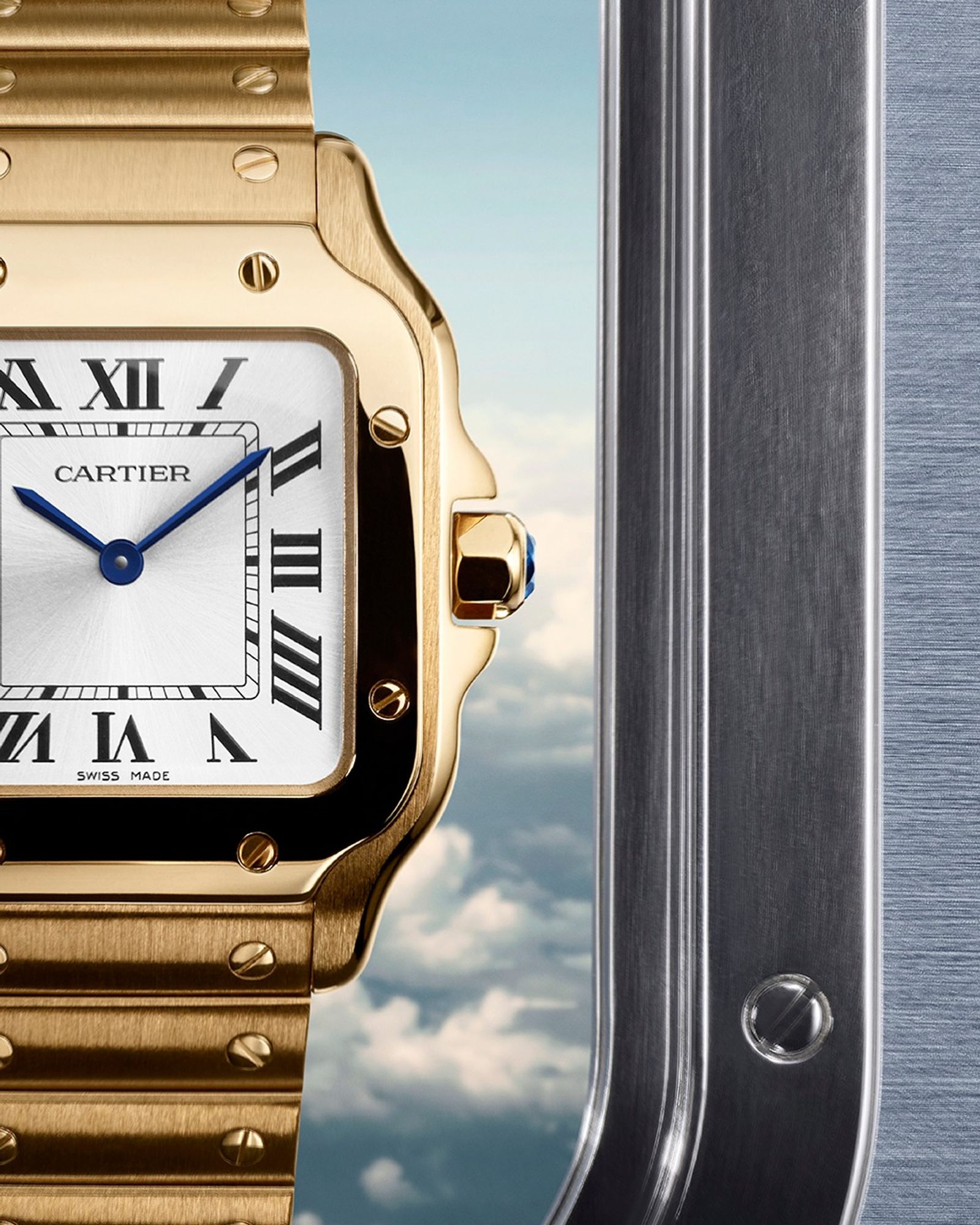 Cartier,|Santos Shot by Julien Thomas Hamon - Sebastien Michelini - Set Design - Swan MGMT