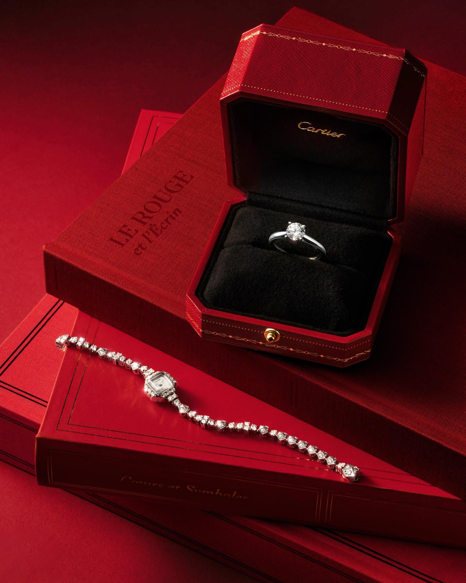 Cartier, St Valentin, photography by Adam Friedlander - Sebastien Michelini - Set Design - Swan MGMT