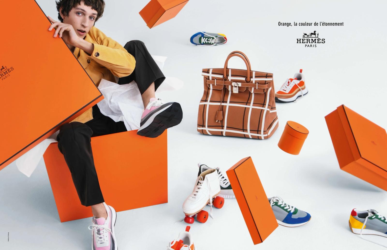 Hermès,|Photography by Tim Walker - Anna Sbiera - Set Design - Swan MGMT