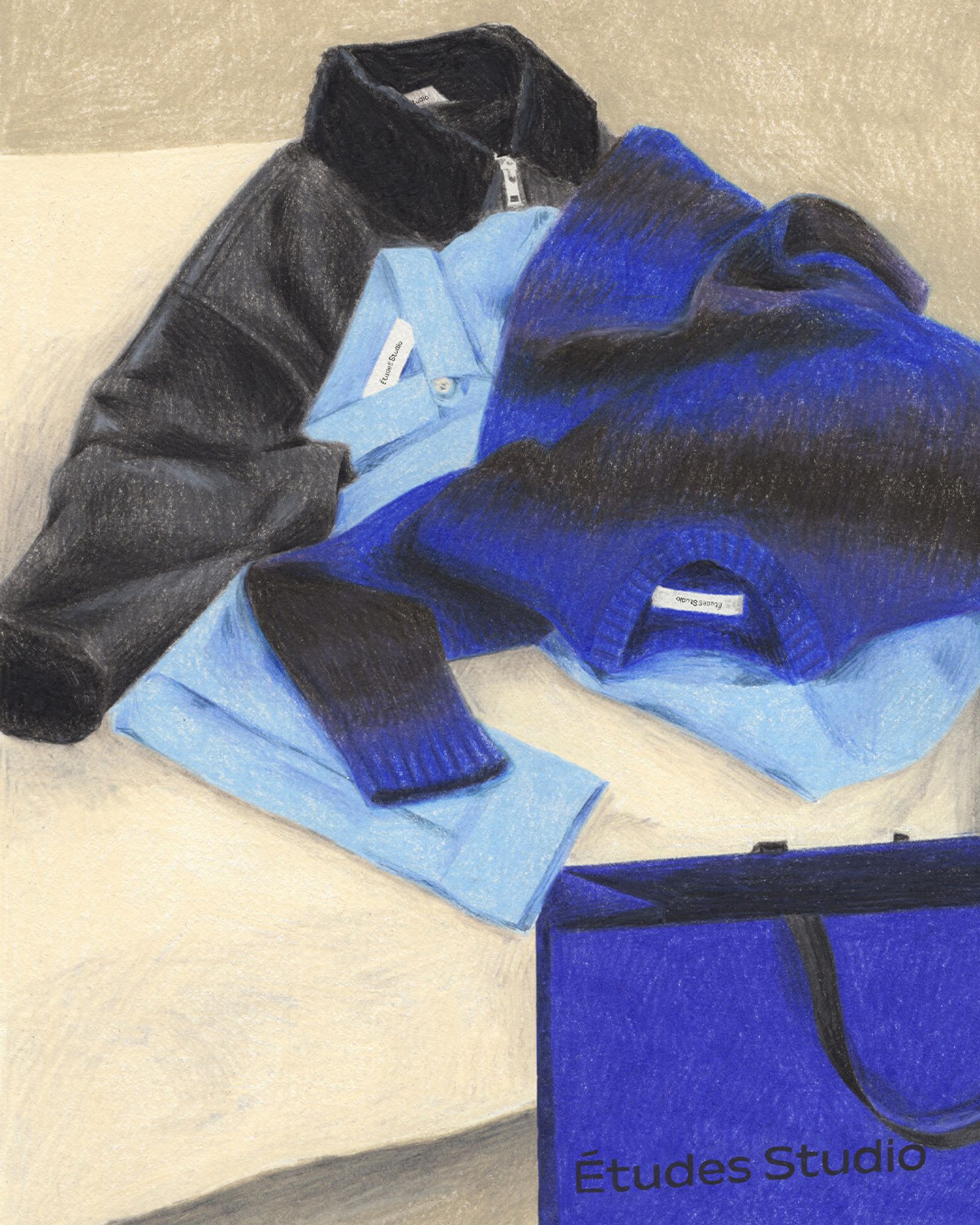 Etudes - Julie Jonquet-Caunes - Illustration - Swan MGMT