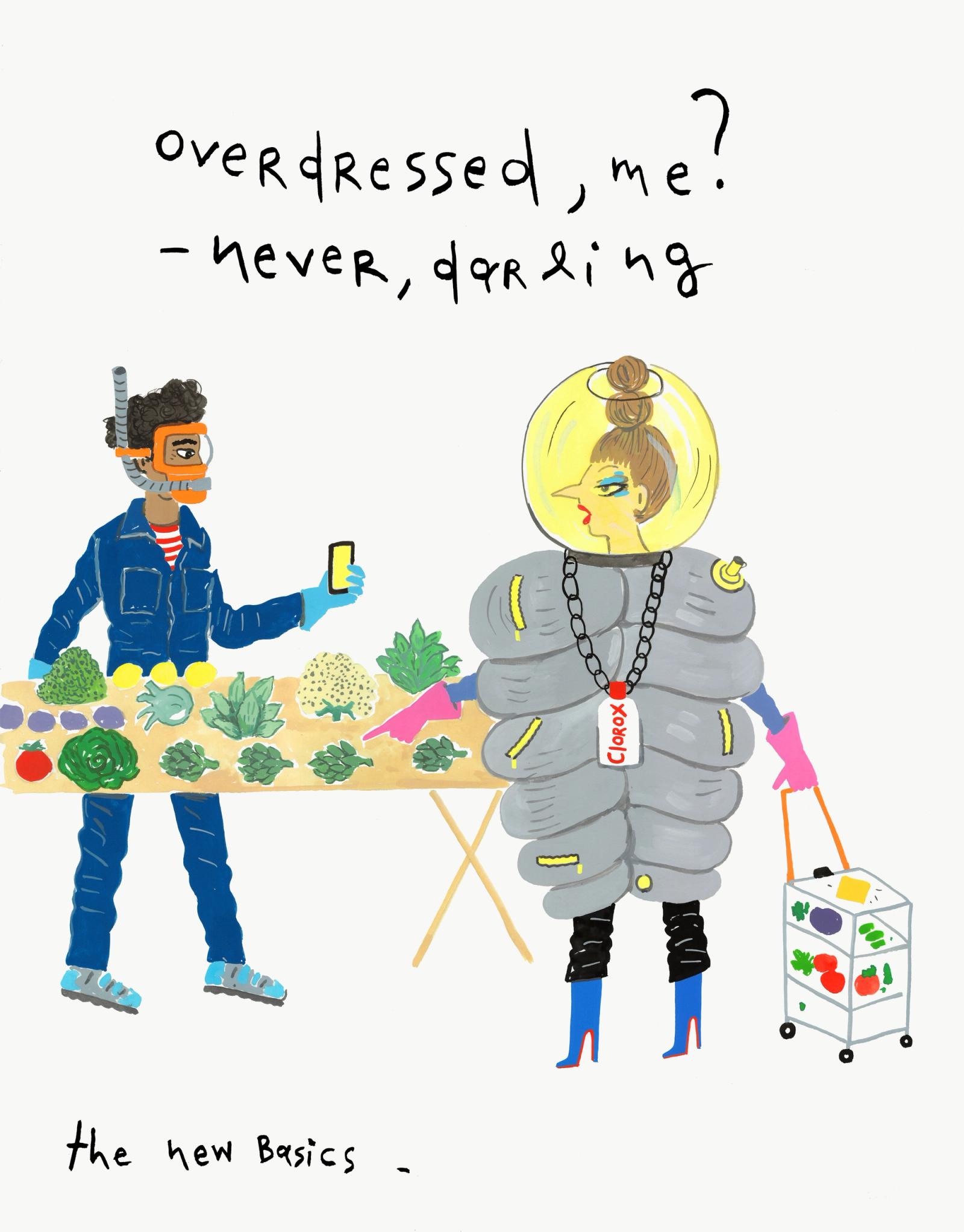 Miss Tependris - Konstantin Kakanias - Illustration - Swan MGMT