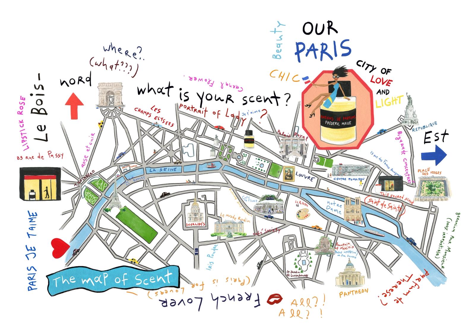 Frédéric Malle Paris - Konstantin Kakanias - Illustration - Swan MGMT