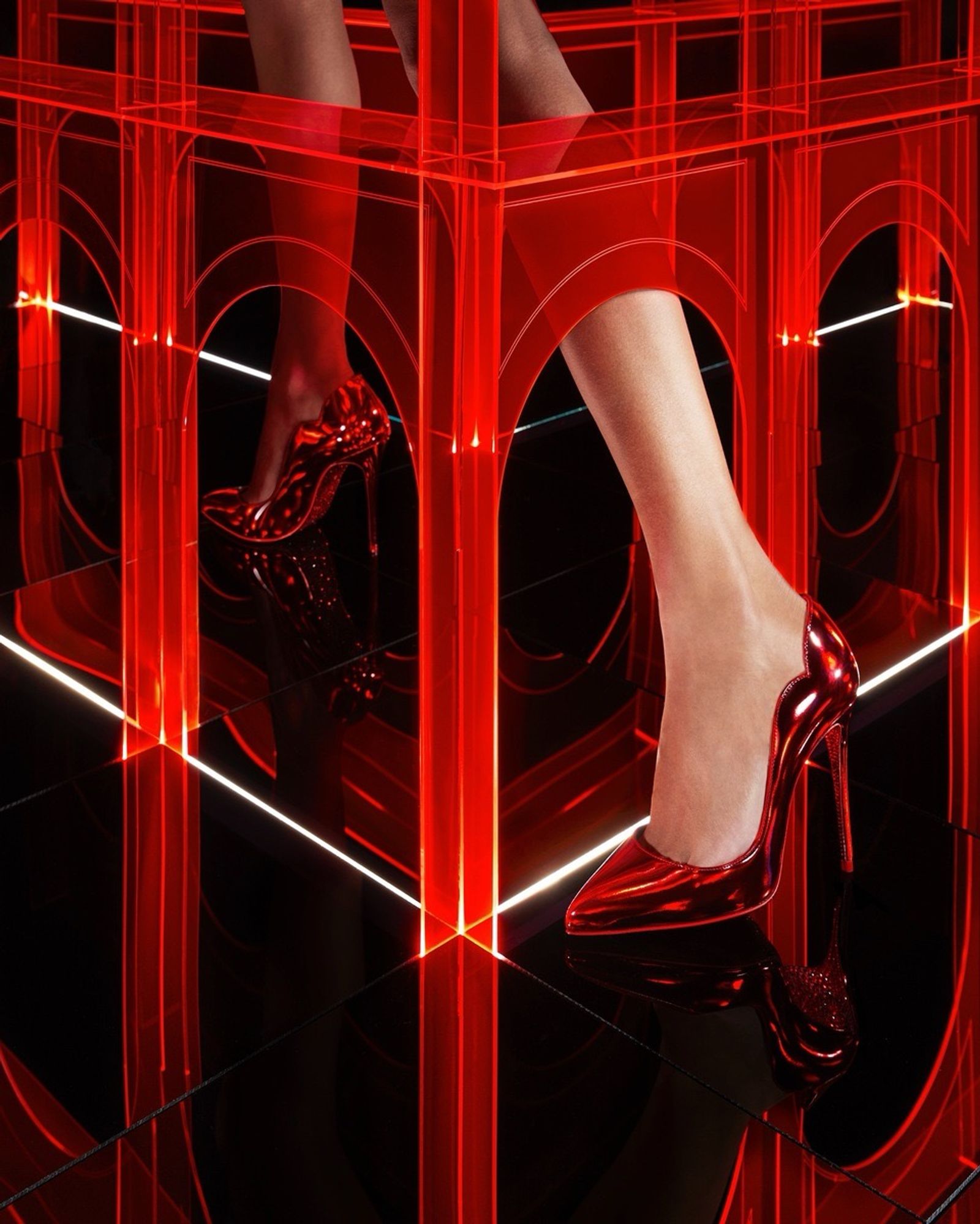 Louboutin,|Photography by Guillaume Fandel - Sebastien Michelini - Set Design - Swan MGMT