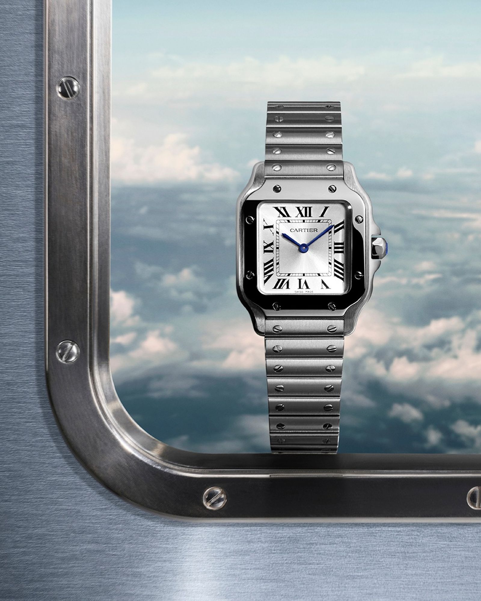 Cartier,|Santos Shot by Julien Thomas Hamon - Sebastien Michelini - Set Design - Swan MGMT