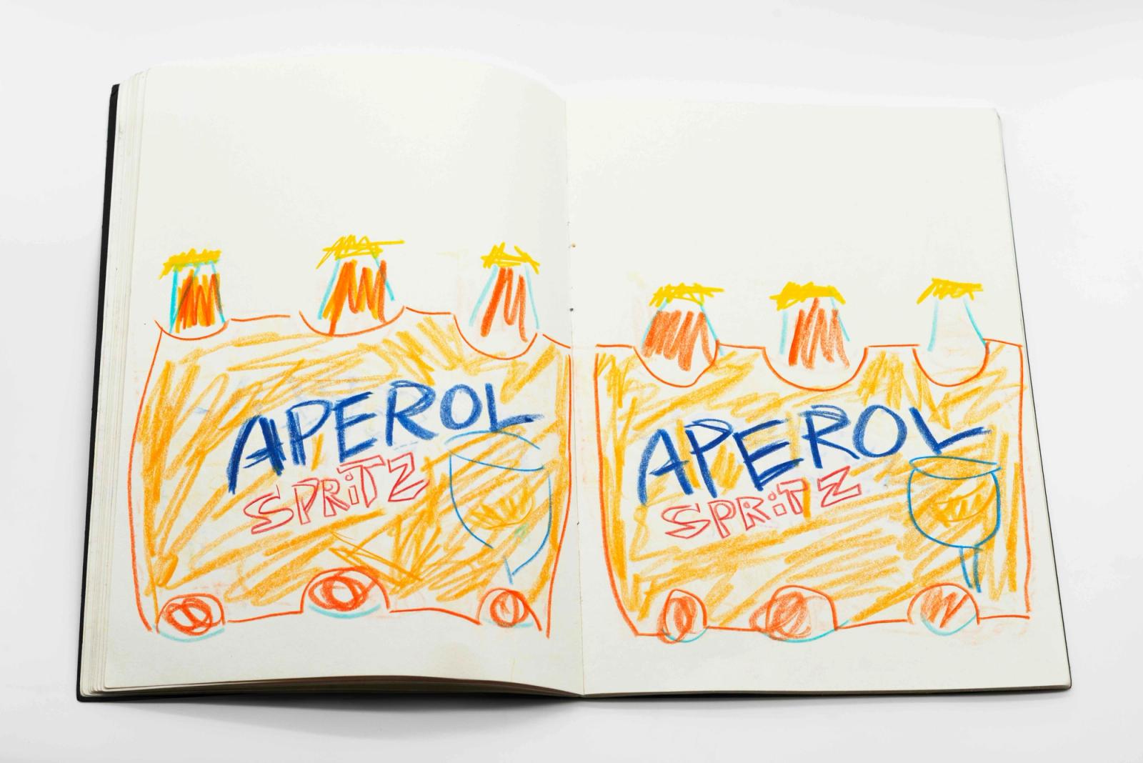 Aperitivo Book - Michael McGregor - Illustration - Swan MGMT