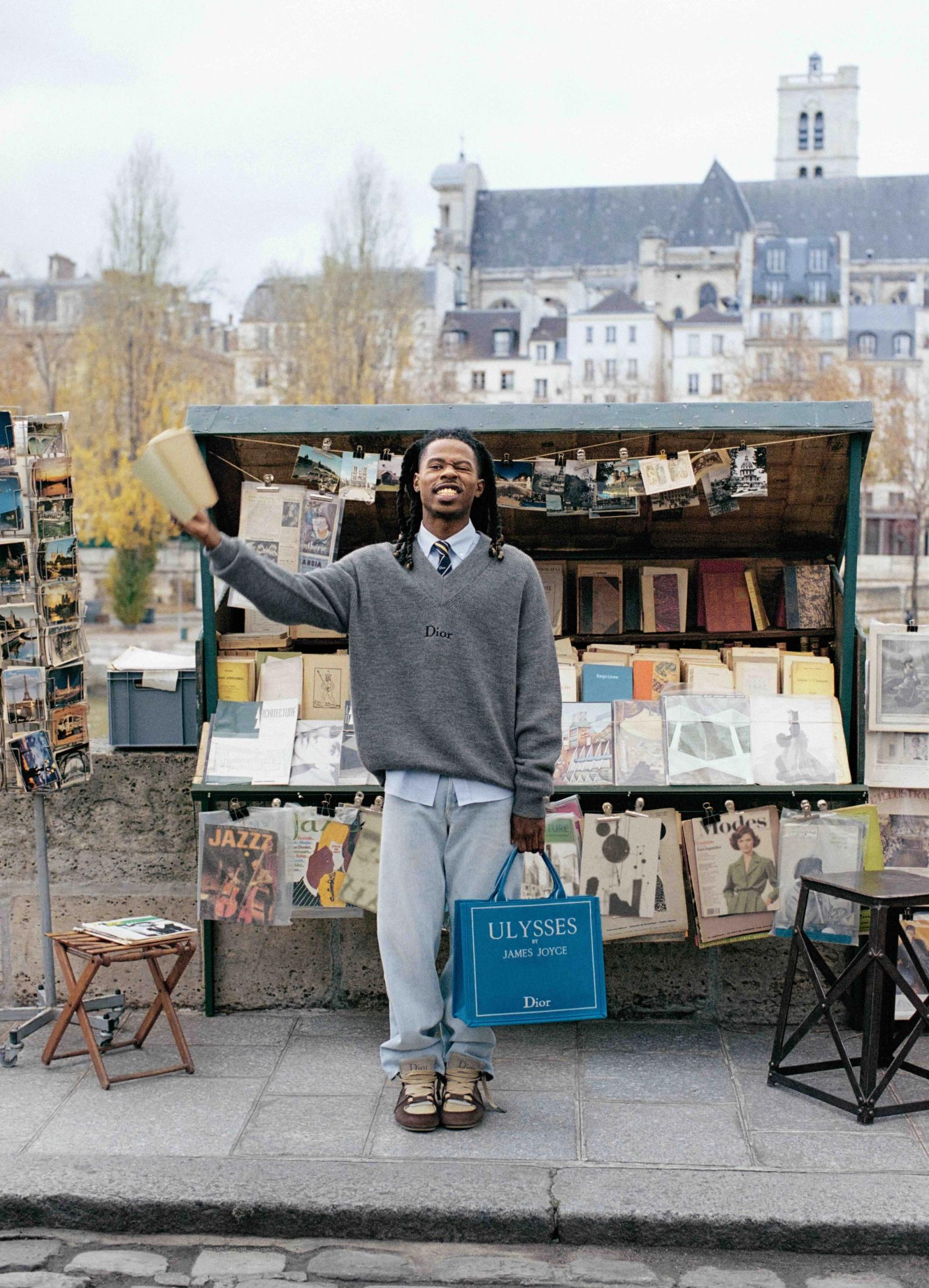 Dior Les Bouquinistes, Photography by Angèle Châtenet - Nicholas William White - Set Design - Swan MGMT