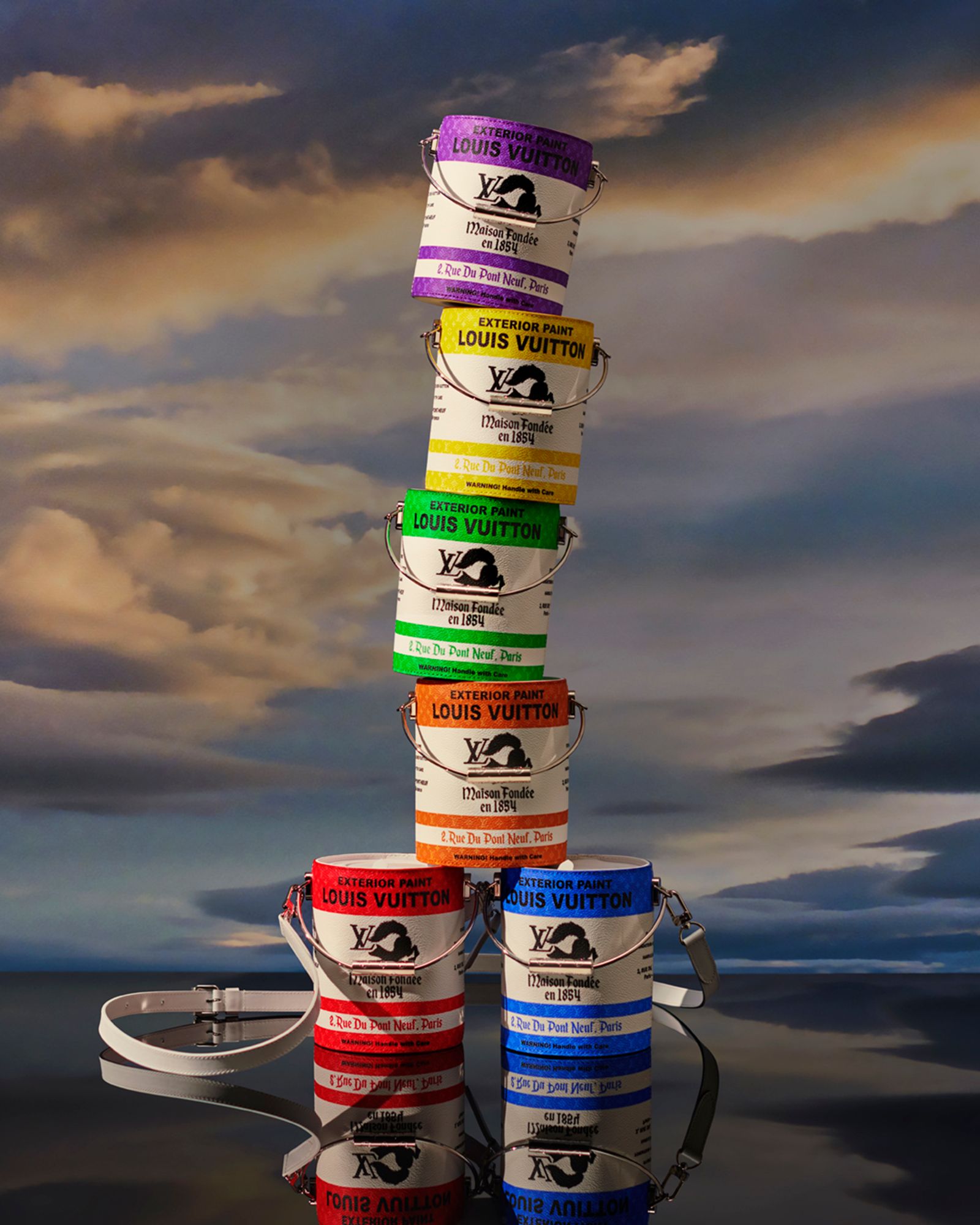 Louis Vuitton,|Photography by Marvin Leuvrey - Nicholas William White - Set Design - Swan MGMT