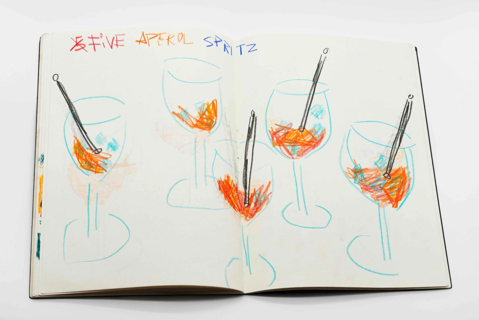Aperitivo Book - Michael McGregor - Illustration - Swan MGMT